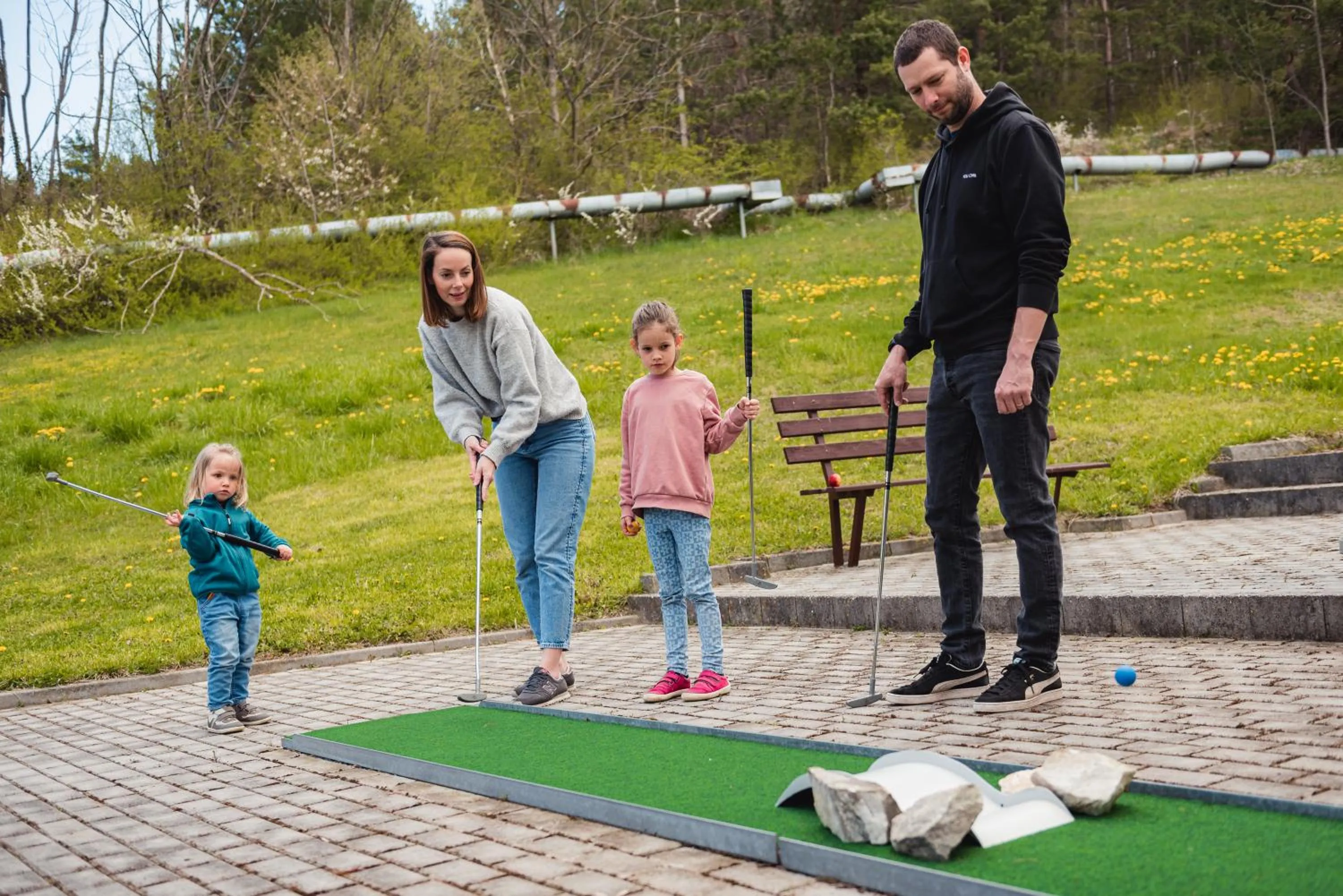 Minigolf in HOTEL AGRI