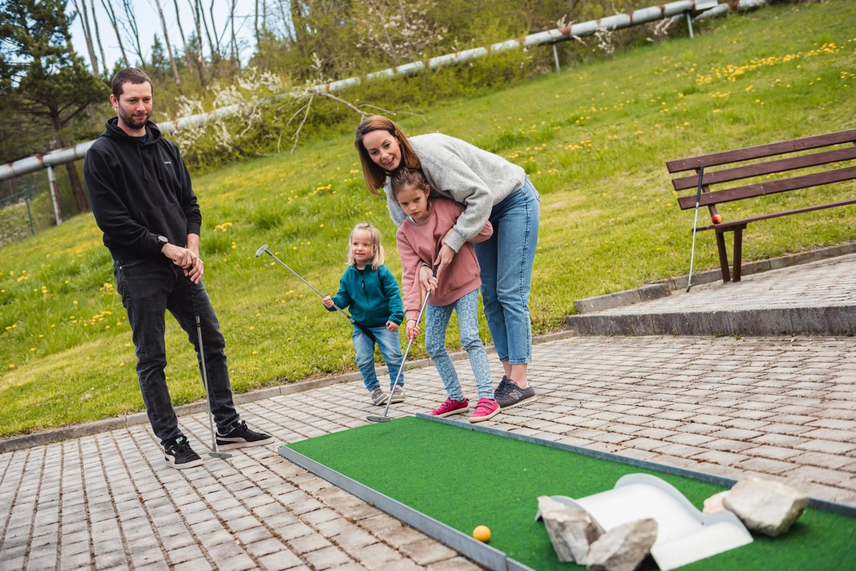 Minigolf in HOTEL AGRI