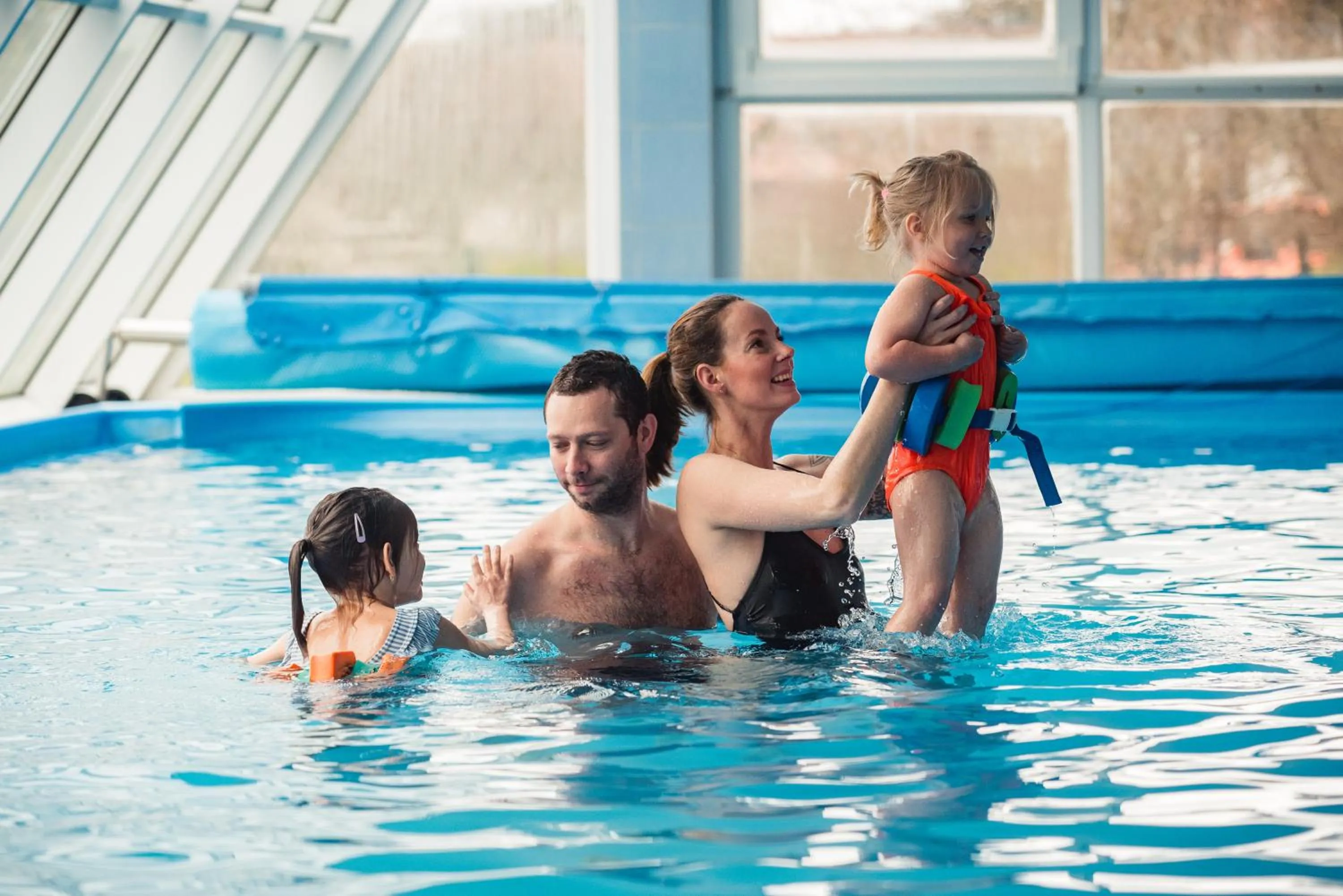 Swimming pool in HOTEL AGRI