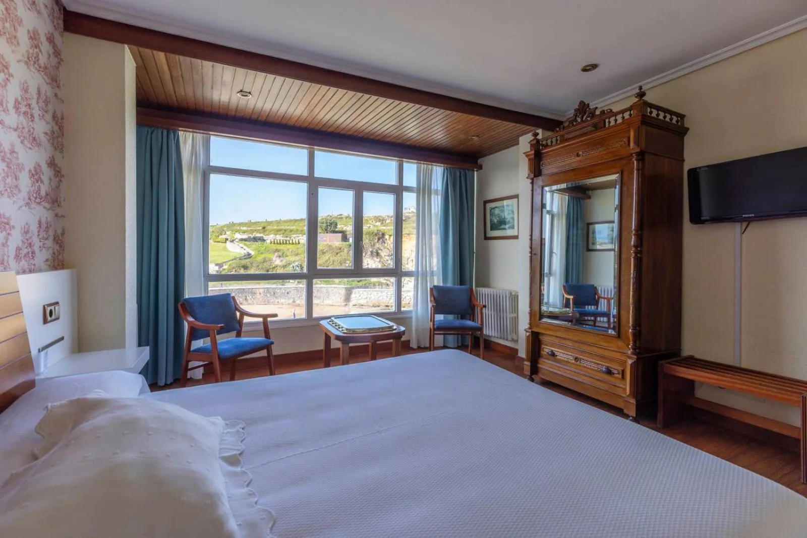 Bed in Hotel Sablón