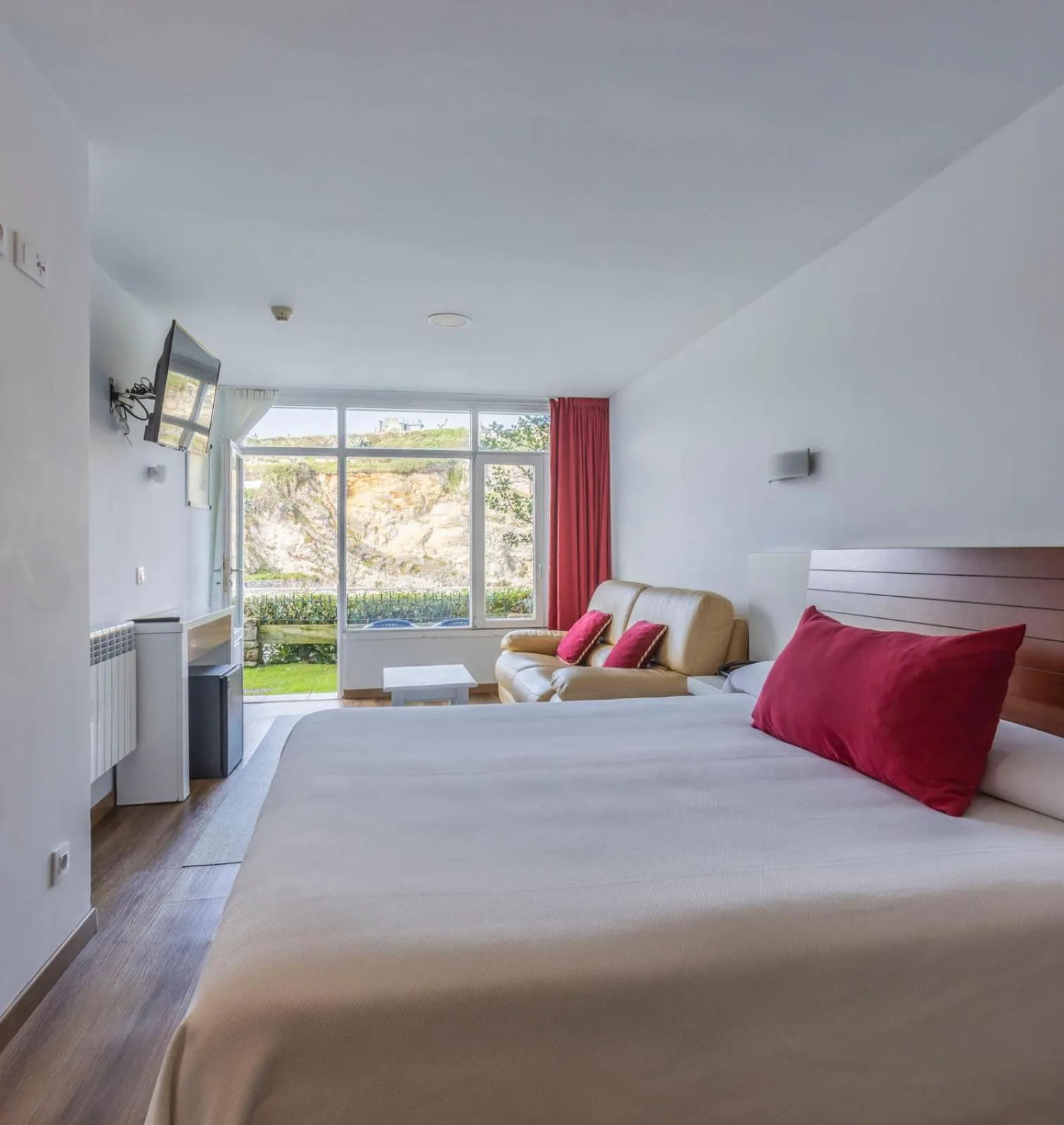 Bed in Hotel Sablón