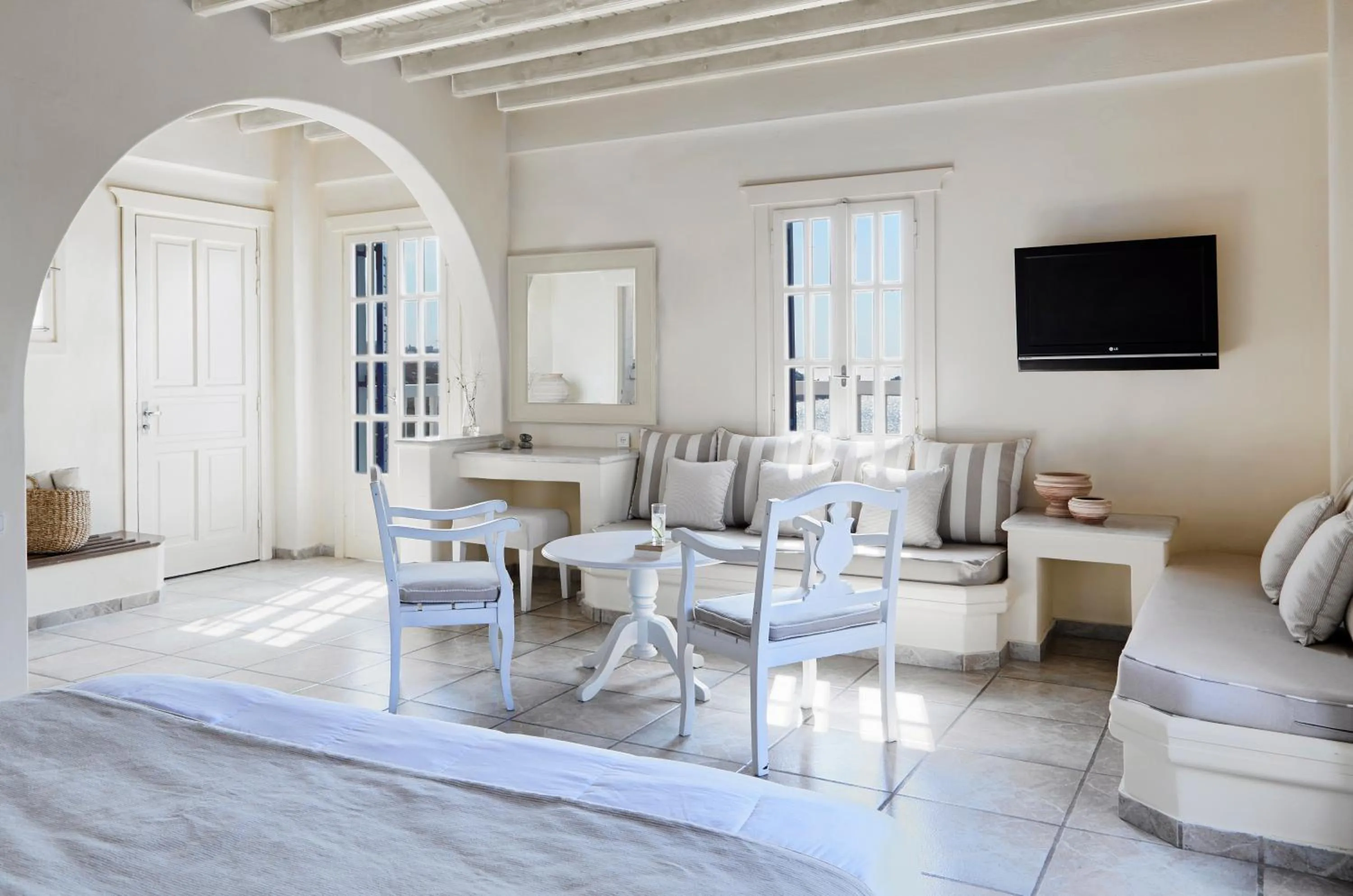 Seating area in San Marco Hotel and Villas