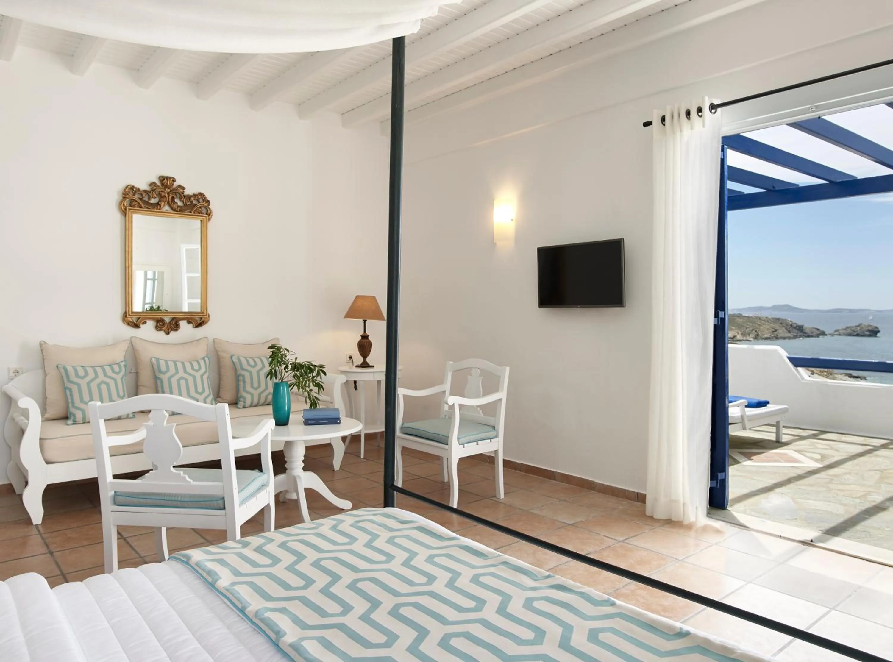 Bed in San Marco Hotel and Villas