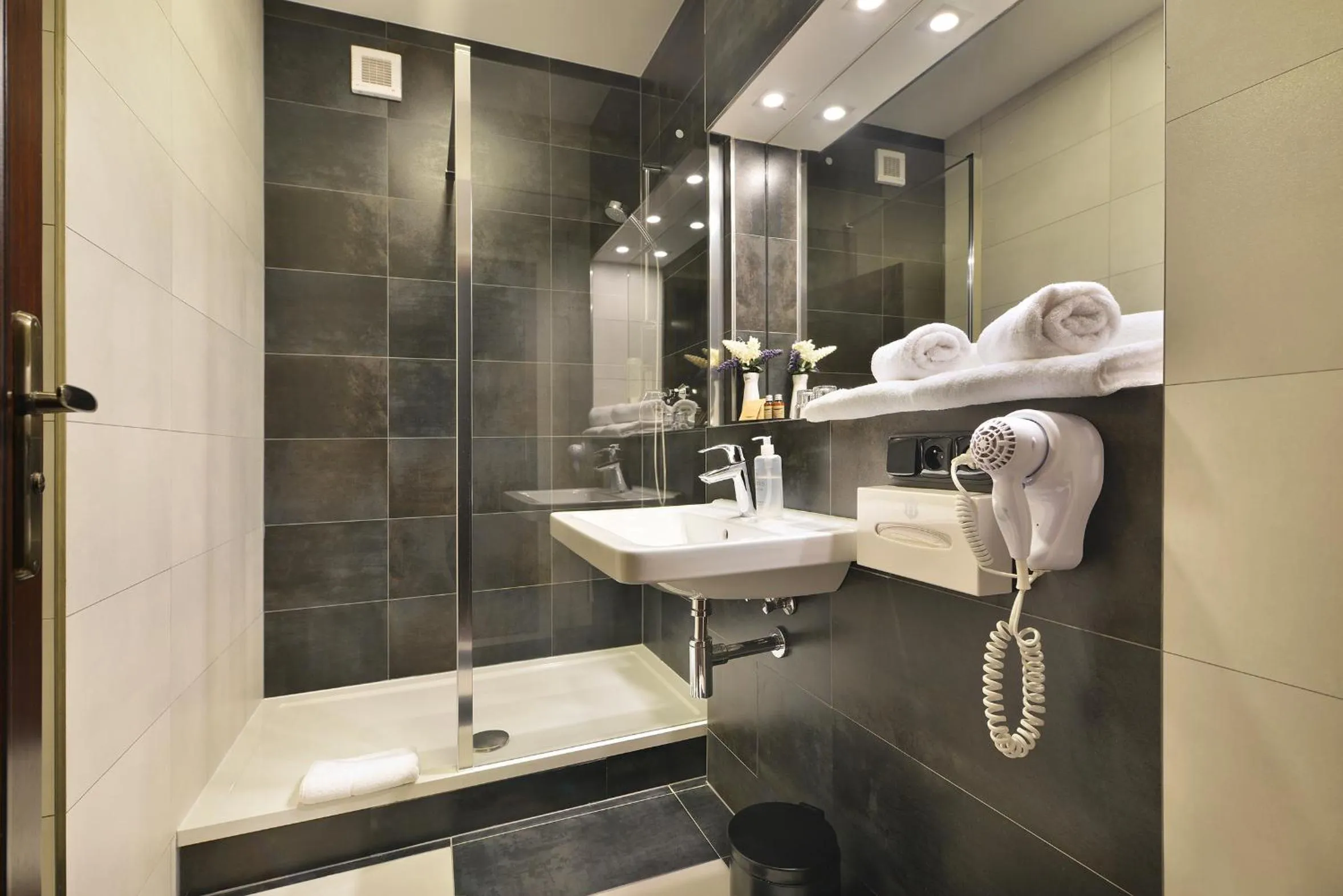 Shower in City Hotel Morris