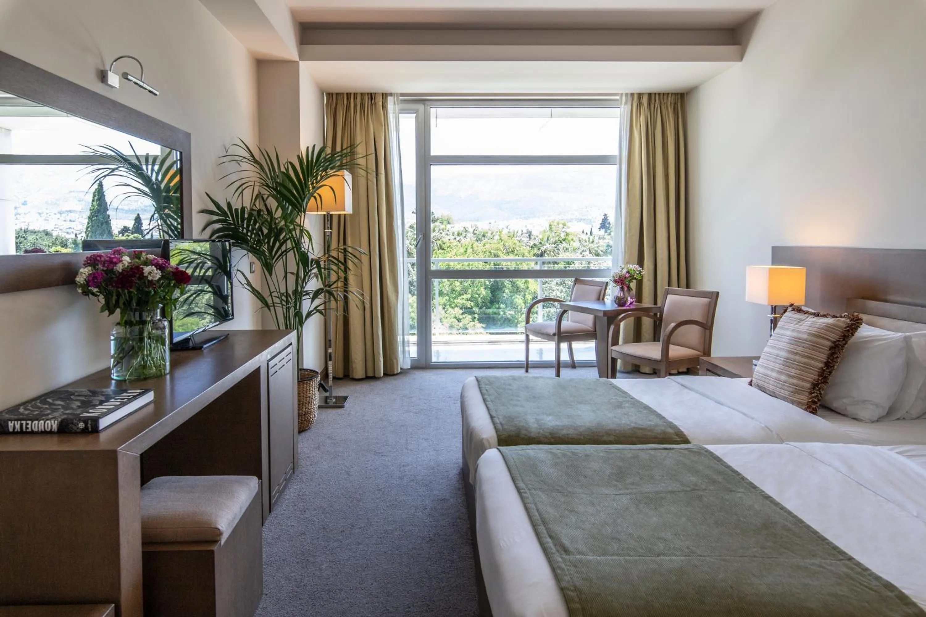 Bed in Amalia Hotel Athens