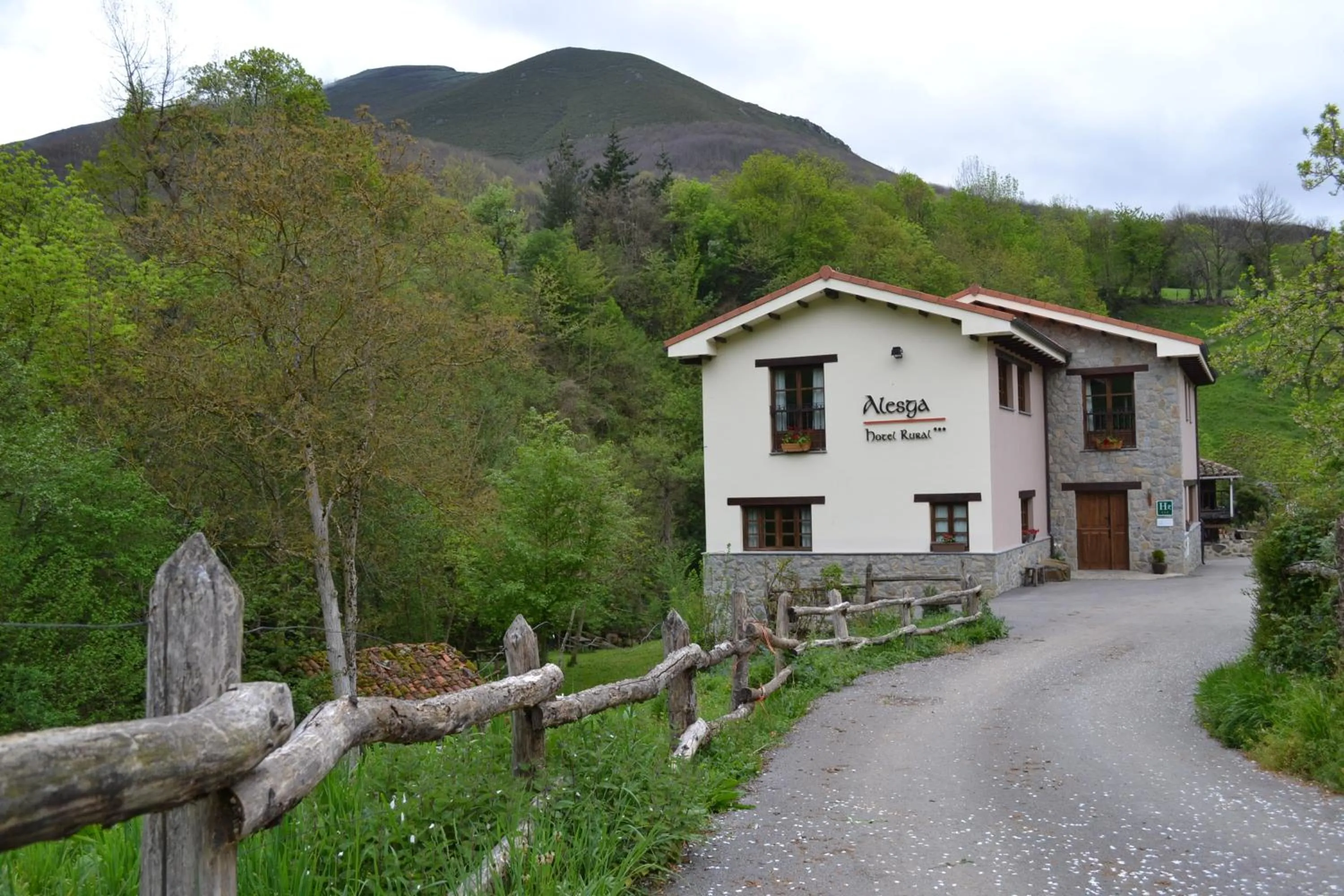 Facade/entrance in Alesga Hotel Rural - Valles del Oso -Asturias