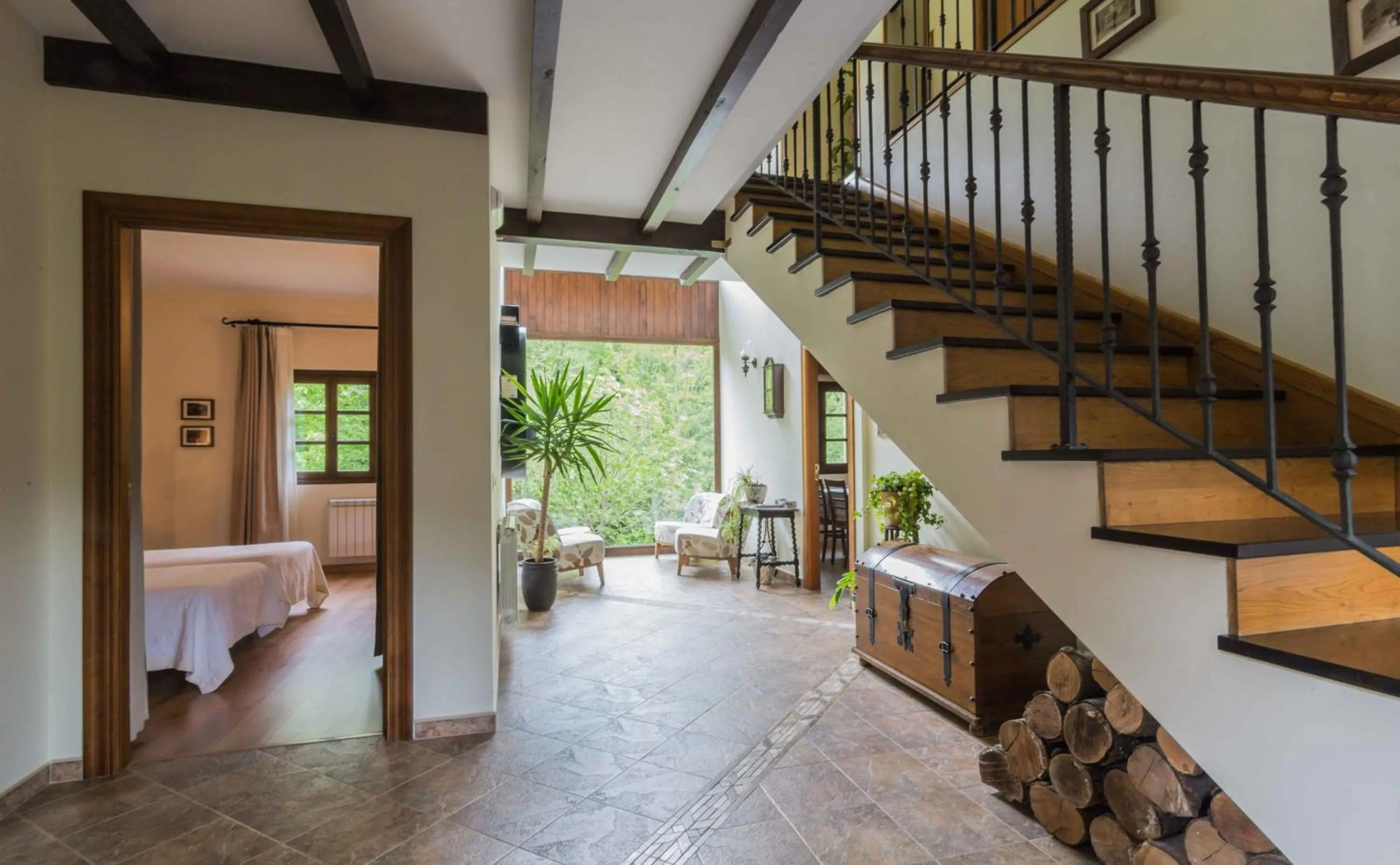 Living room in Alesga Hotel Rural - Valles del Oso -Asturias