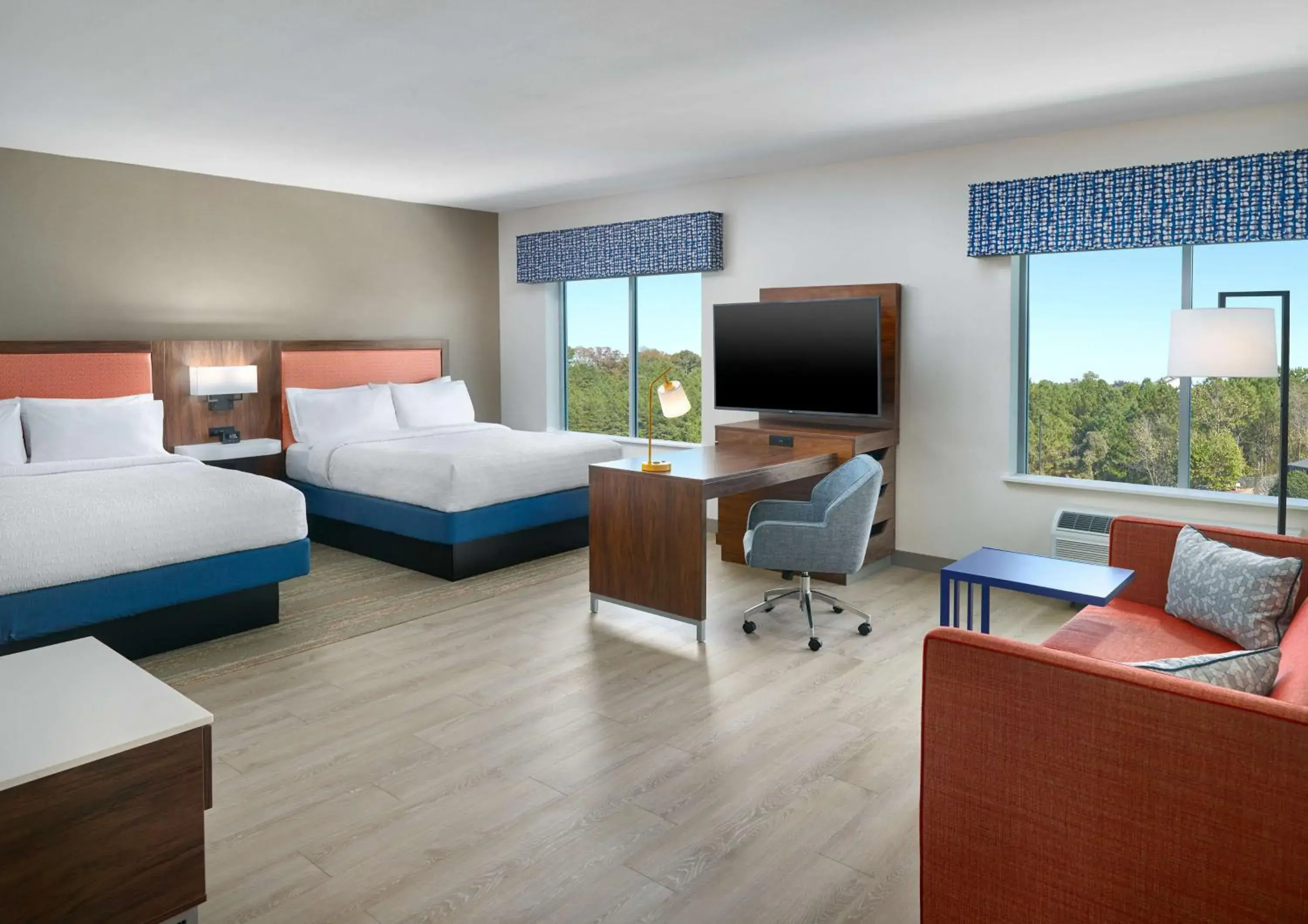 Queen Studio Suite with Two Queen Beds in Hampton Inn & Suites Fultondale Birmingham I 65, Al Queen Studio Suite with Two Queen Beds in Hampton Inn & Suites Fultondale Birmingham I 65, Al