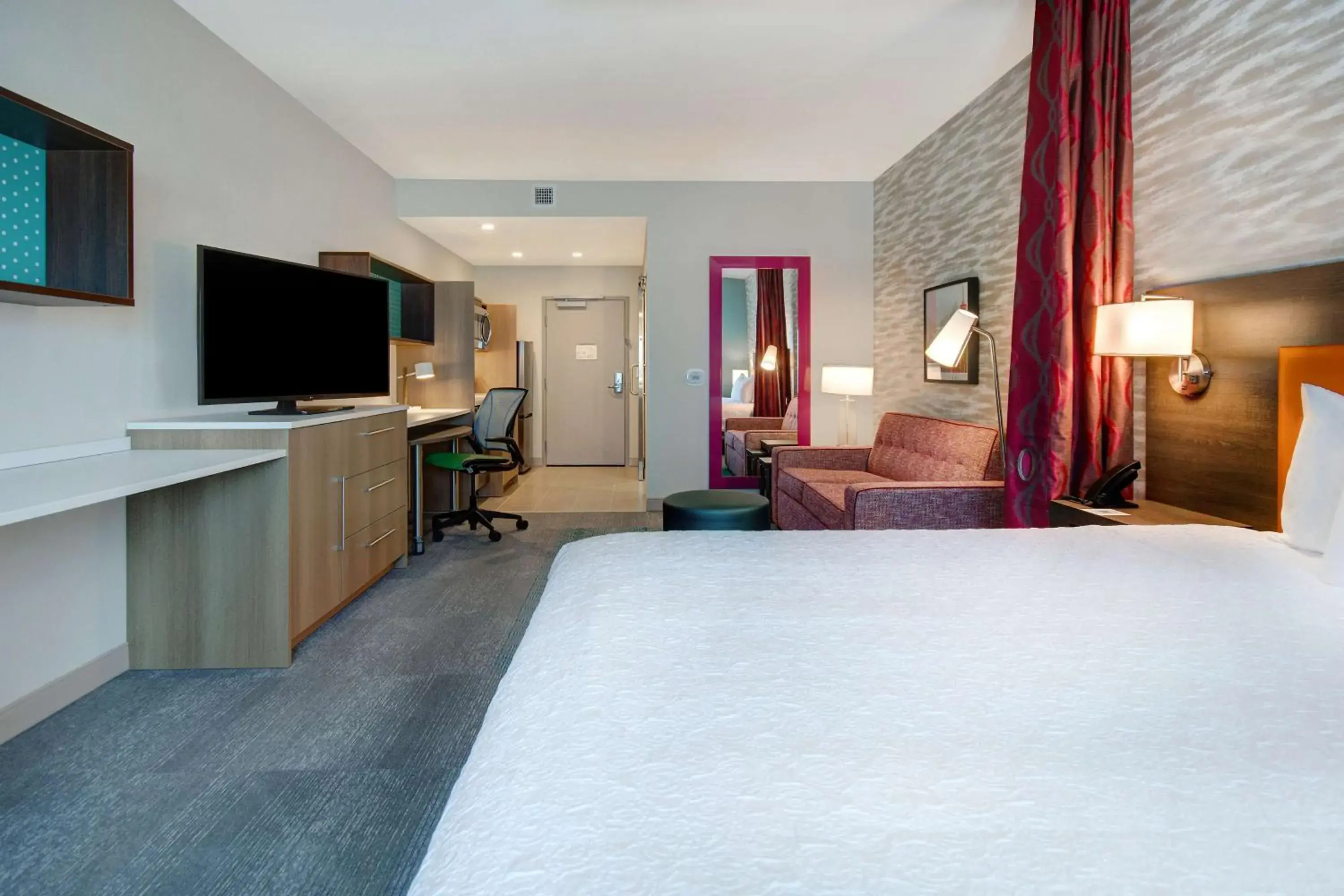 Bedroom, Bed in Home2 Suites By Hilton Las Vegas North