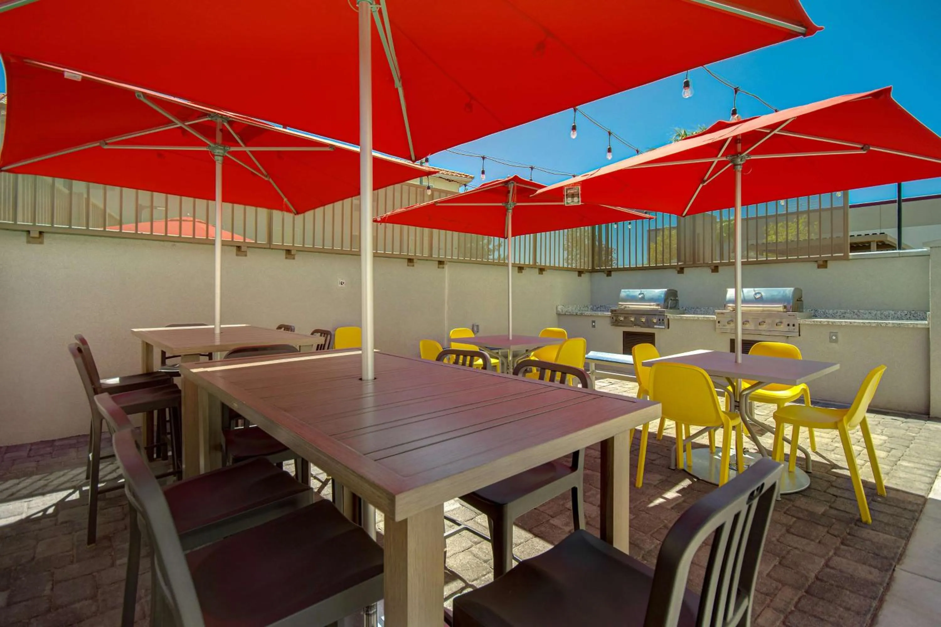 Patio in Home2 Suites By Hilton Las Vegas North