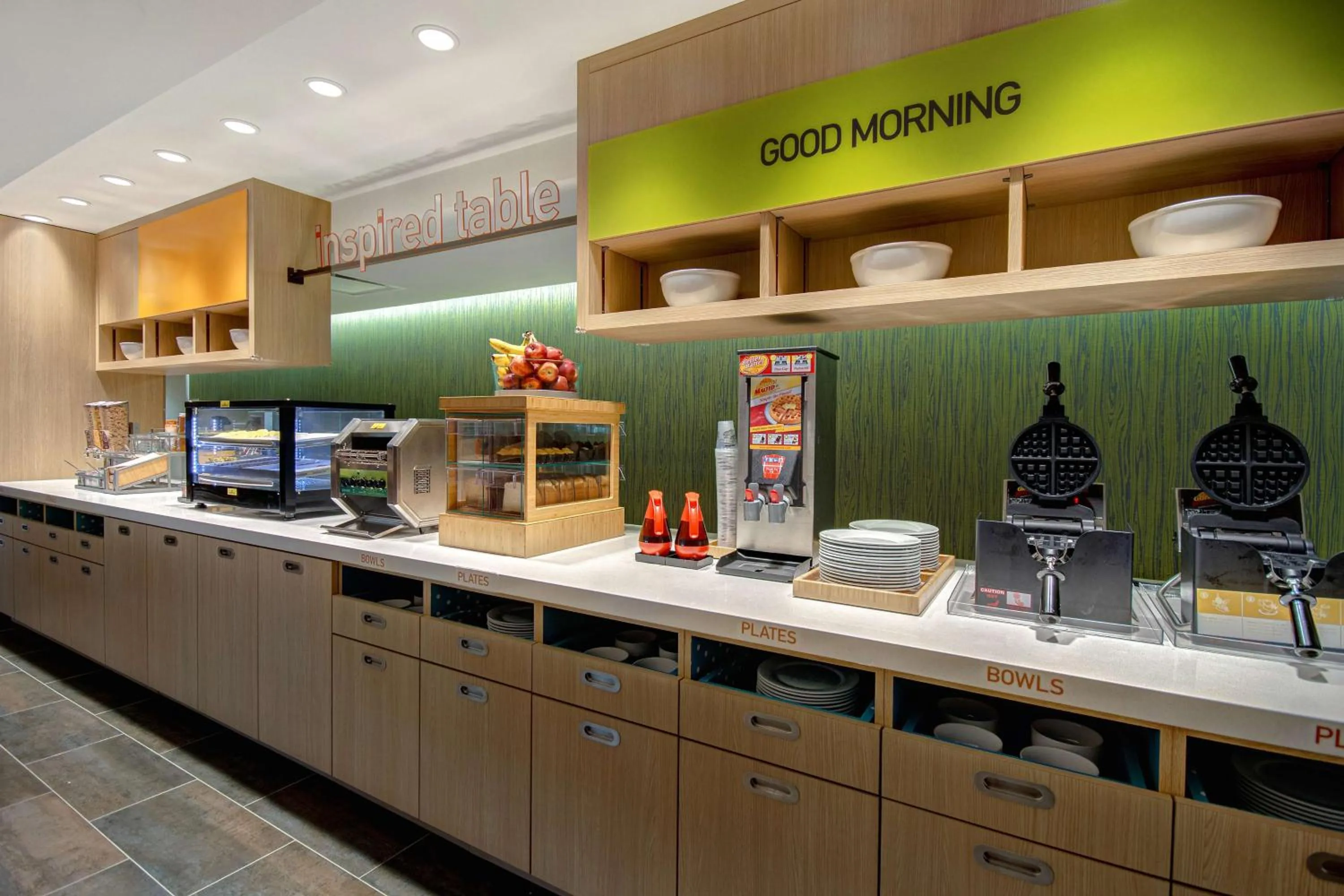 Breakfast in Home2 Suites By Hilton Las Vegas North