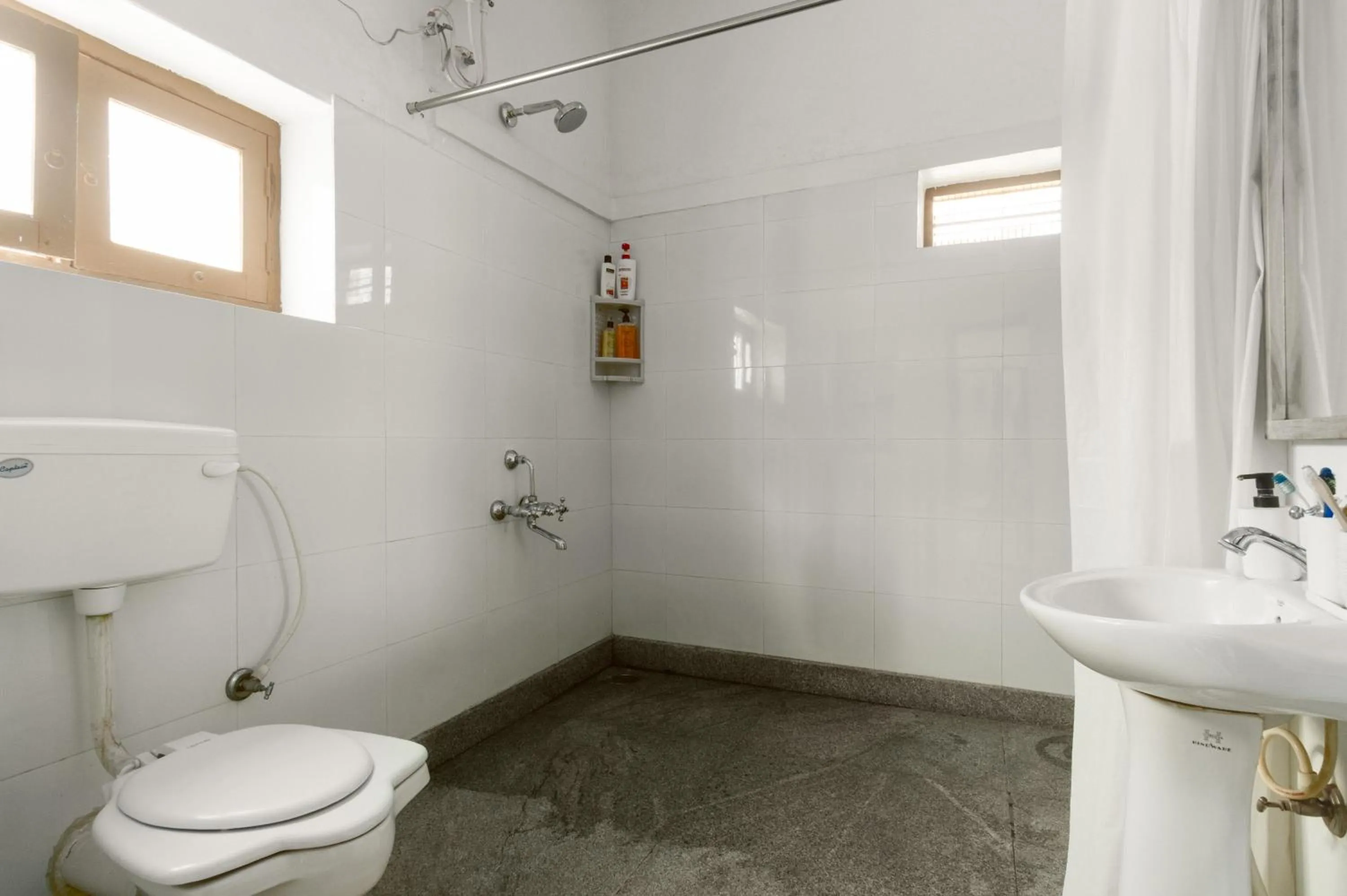 Shower in Laika Heritage Stay