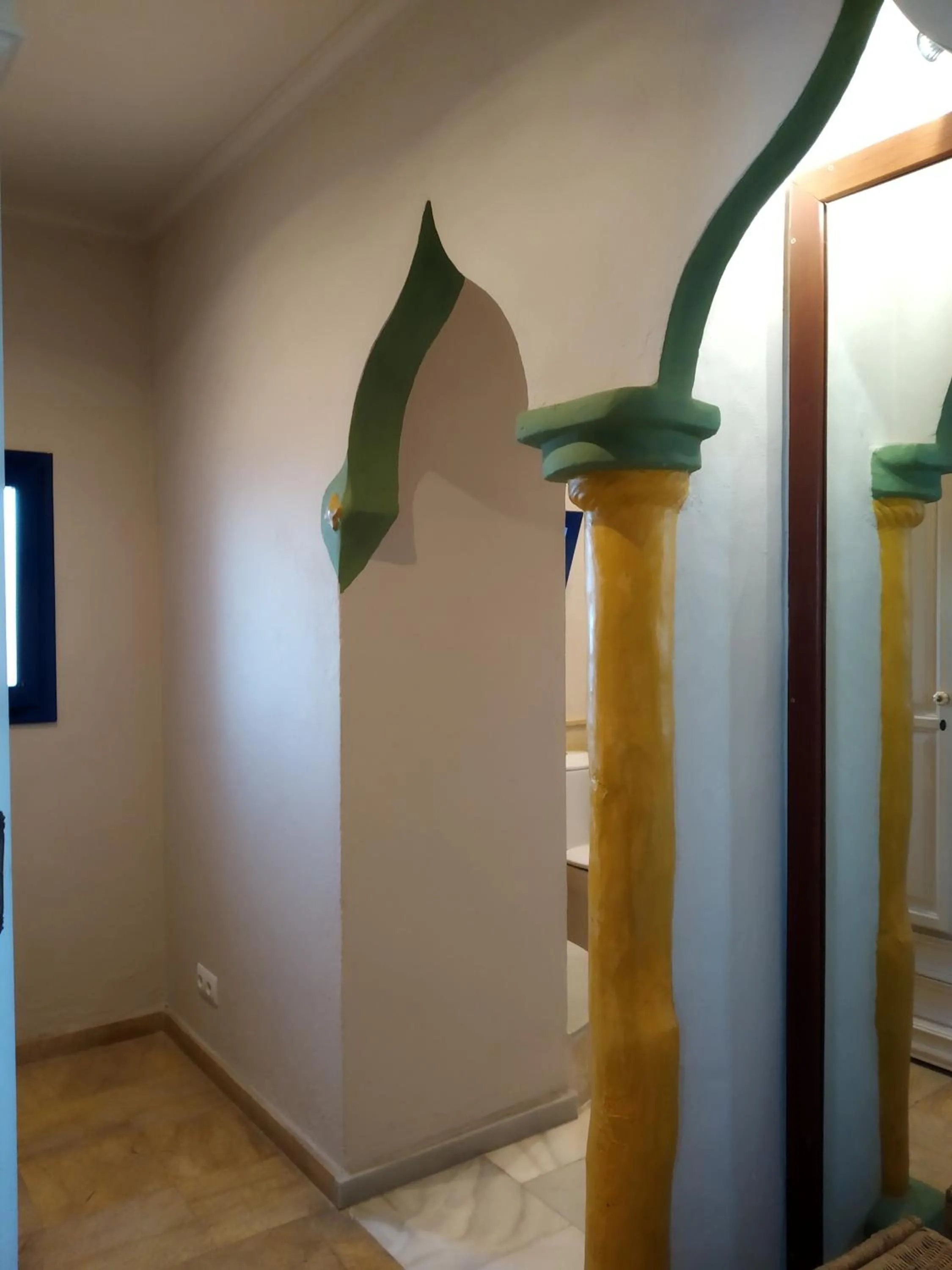 Decorative detail in Beach Hotel Dos Mares