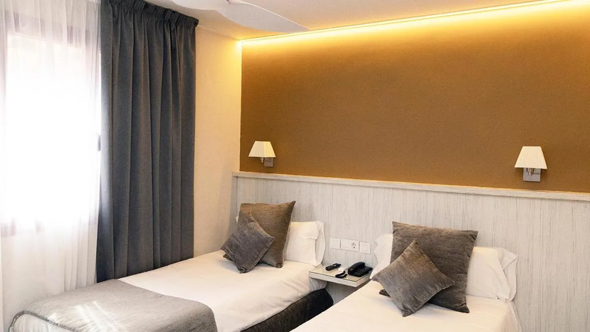 Bed in Hotel Coronado