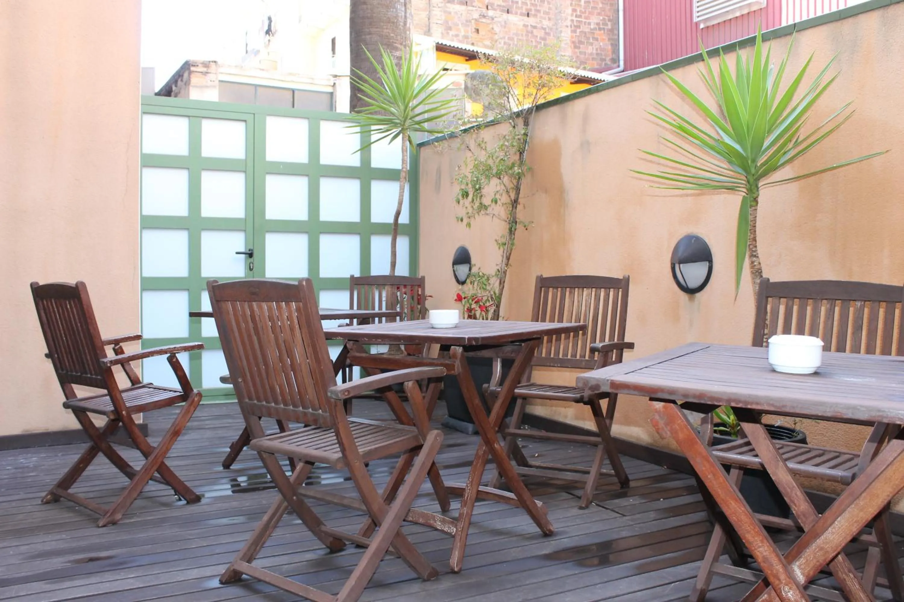 Patio in Hotel Sant Agustí