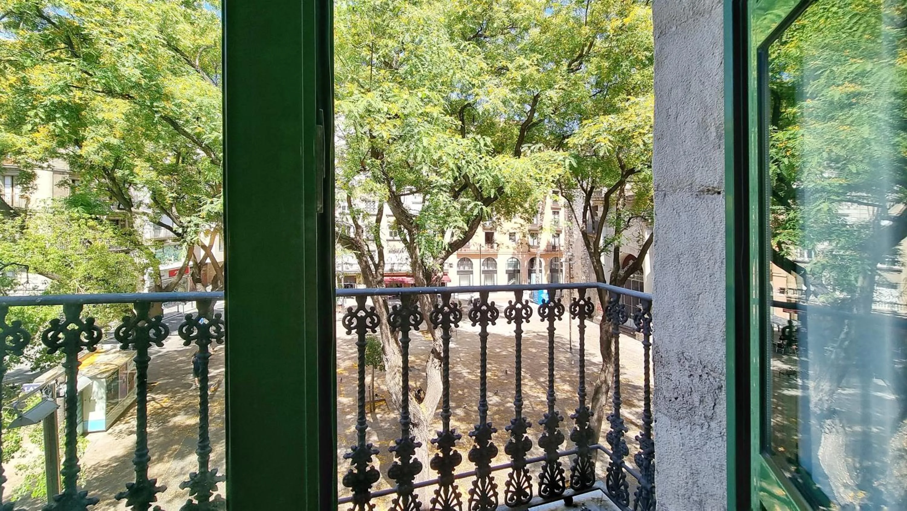 City view in Hotel Sant Agustí