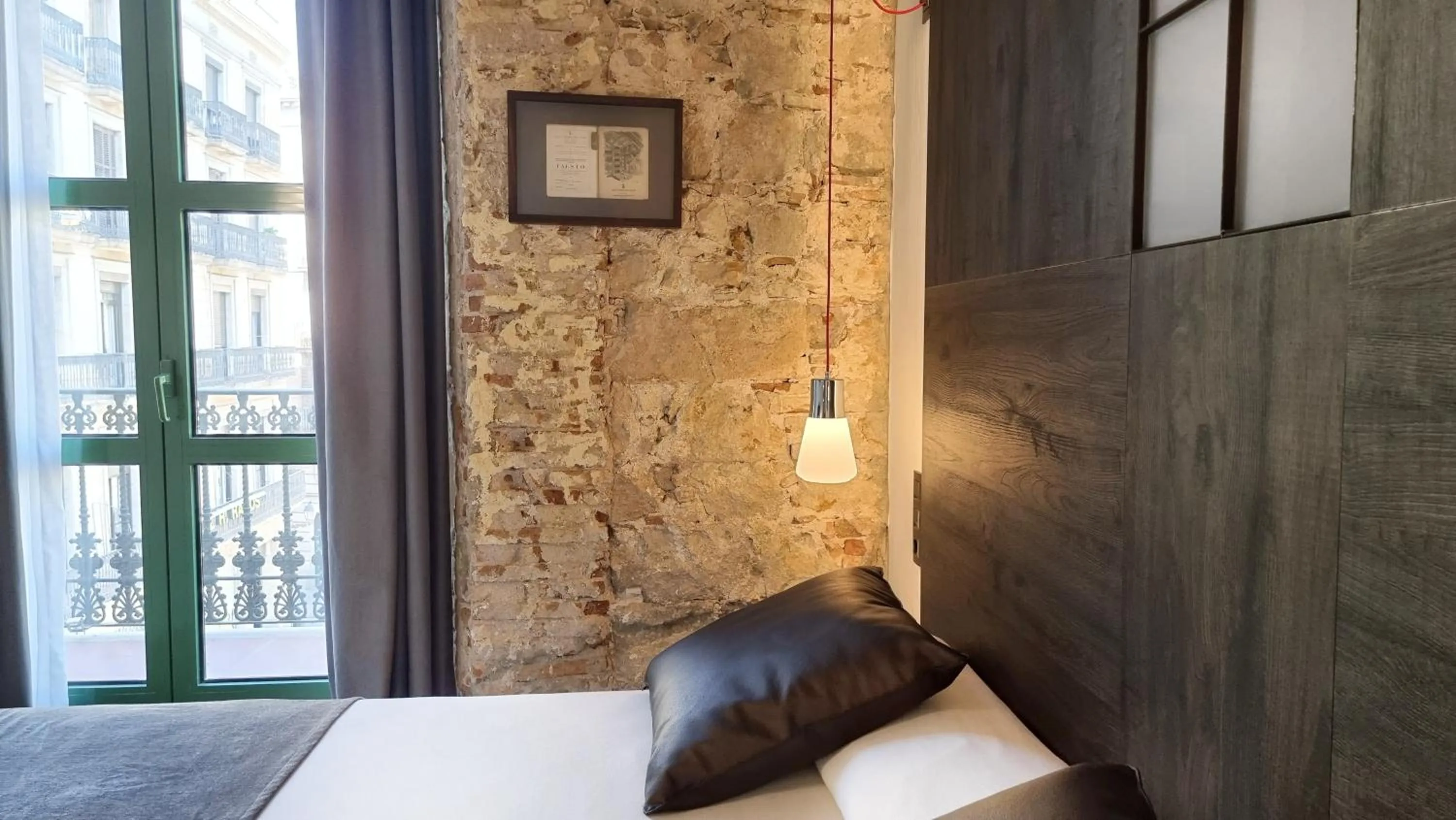 Bedroom, Bed in Hotel Sant Agustí