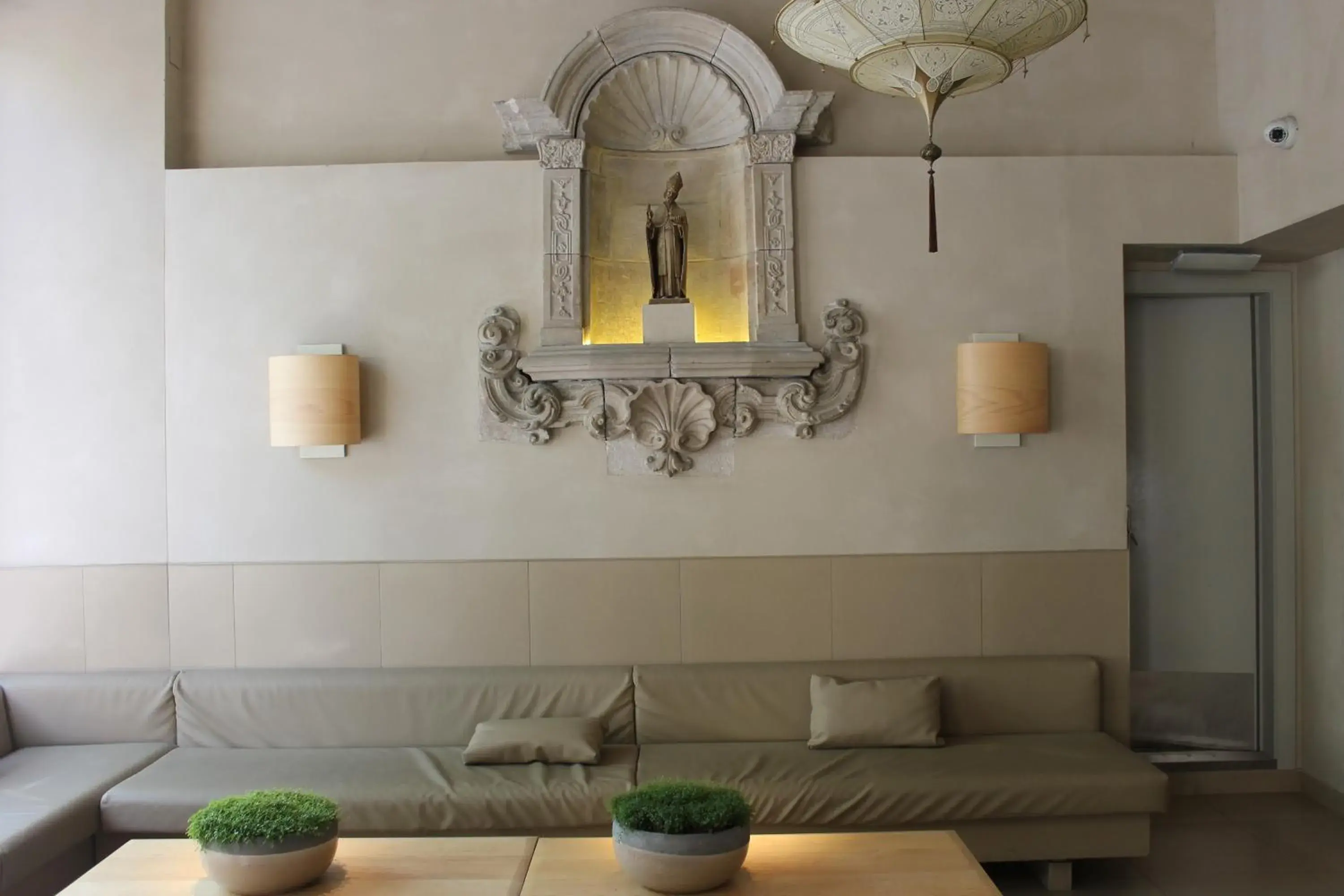 Living room in Hotel Sant Agustí Living room in Hotel Sant Agustí