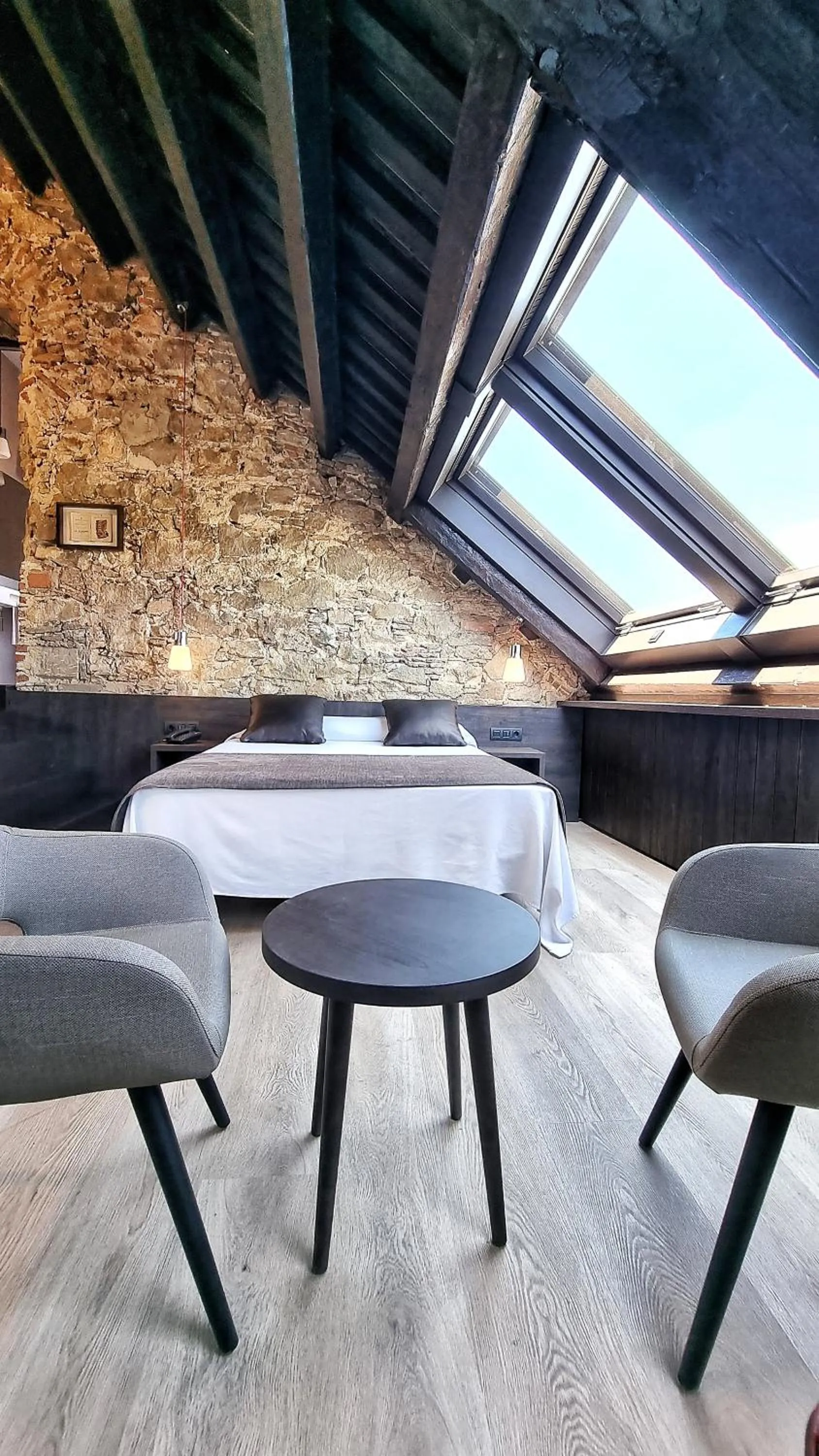 Bedroom in Hotel Sant Agustí