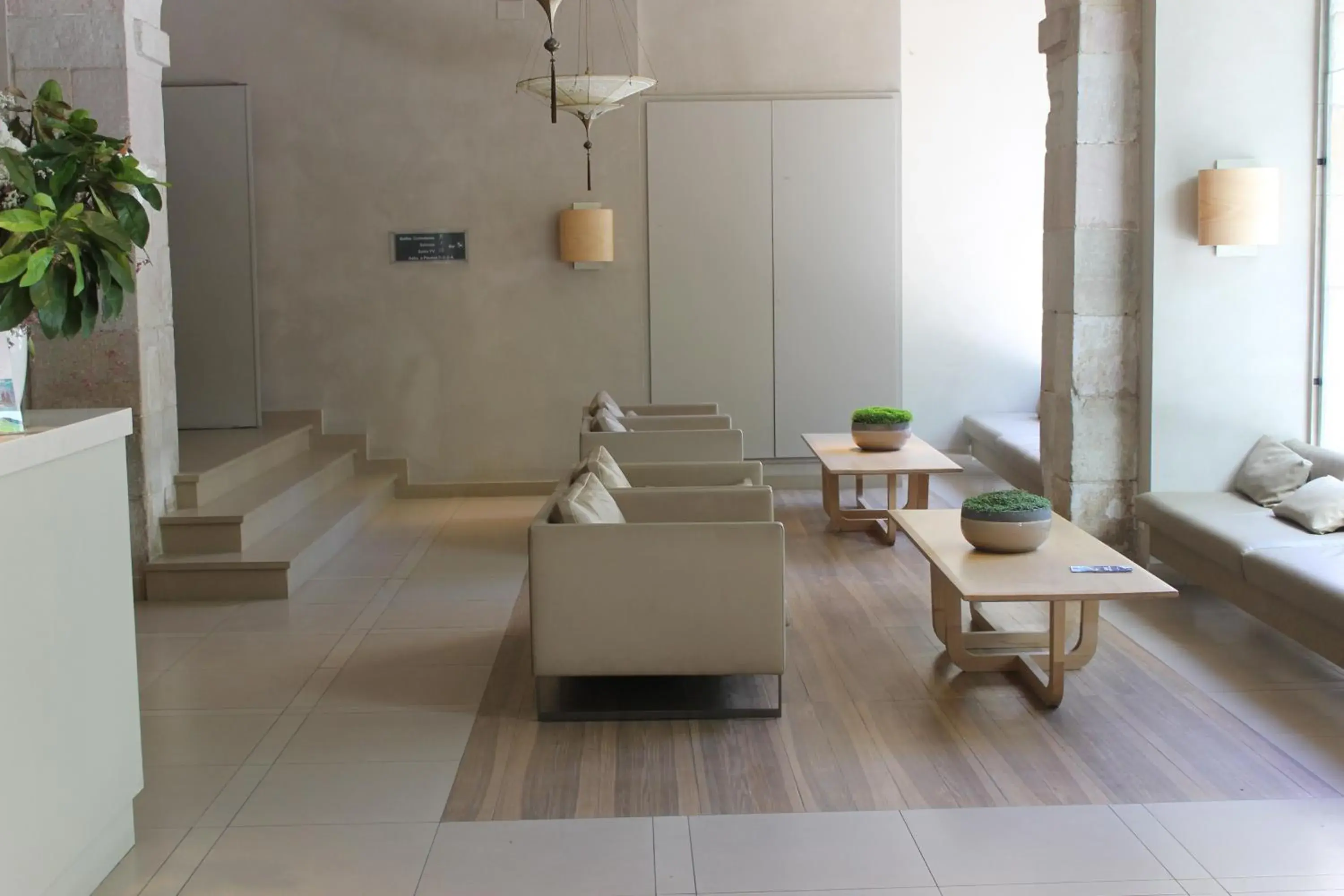 Lobby or reception in Hotel Sant Agustí Lobby or reception in Hotel Sant Agustí
