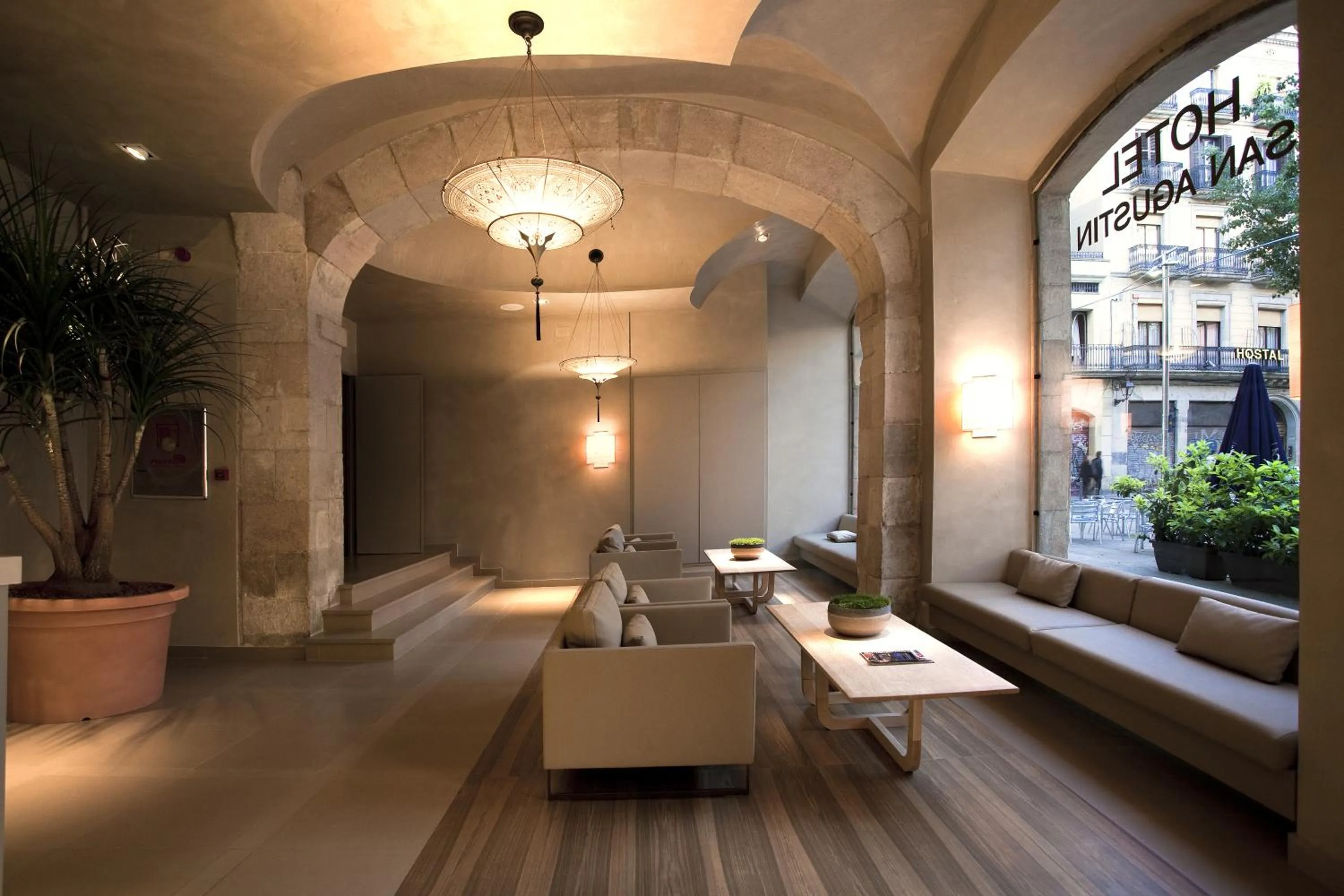 Living room in Hotel Sant Agustí