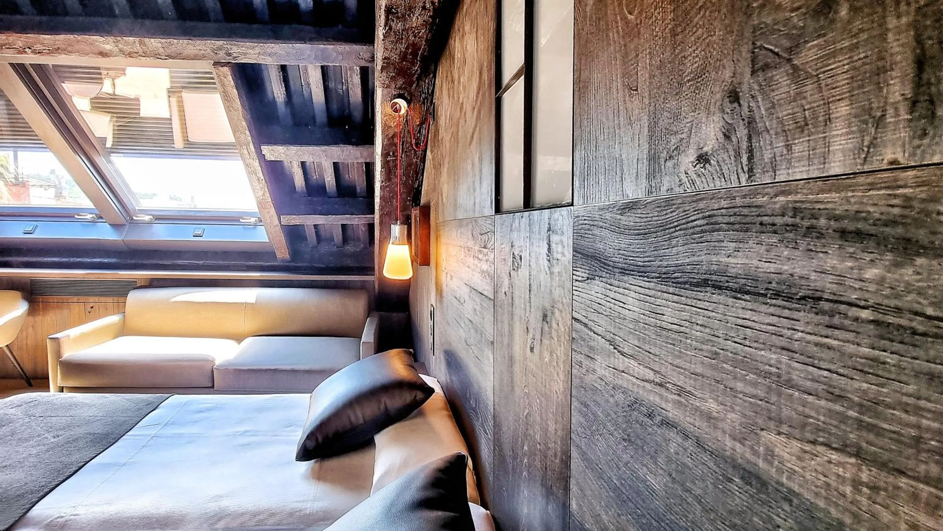 Bed in Hotel Sant Agustí