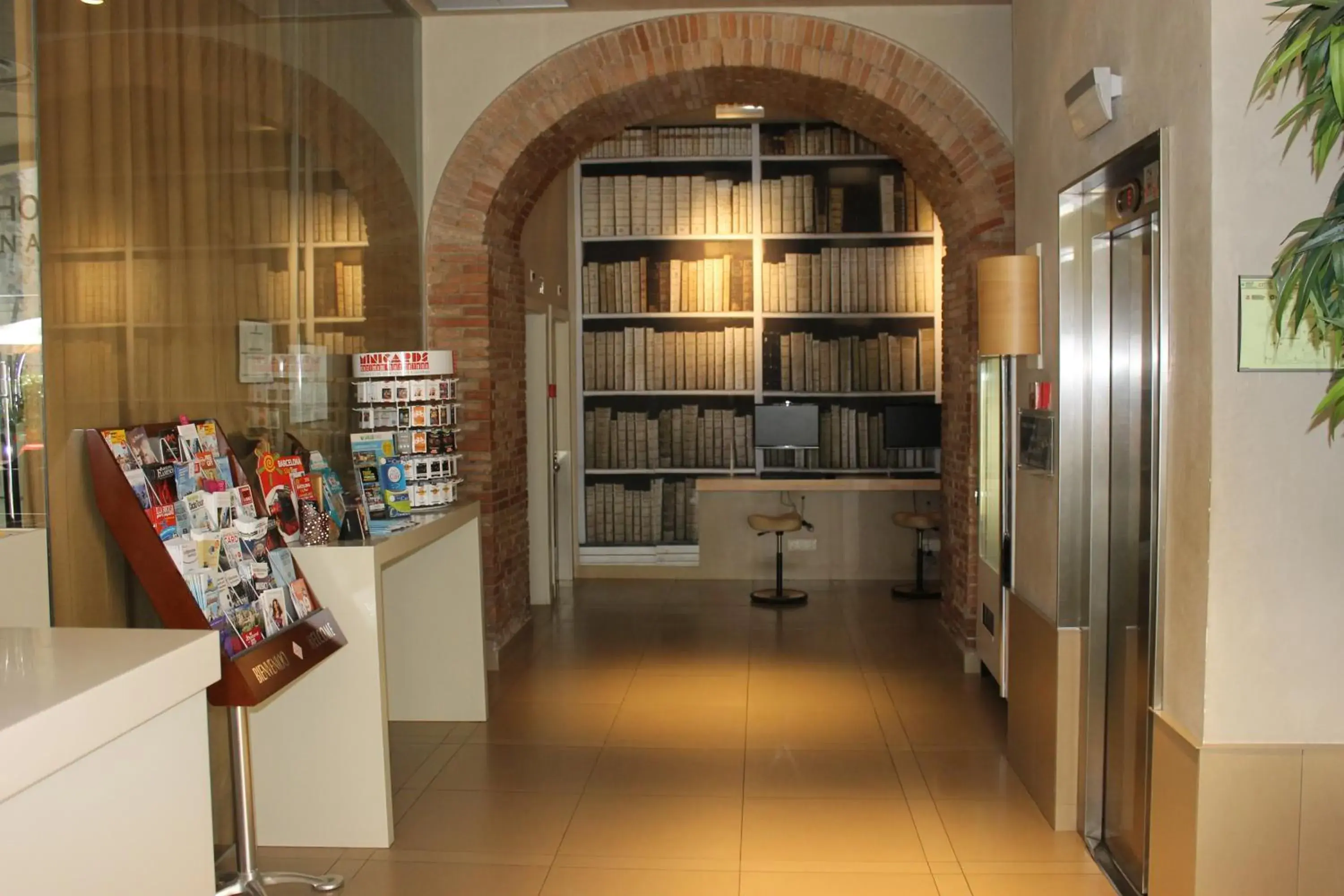 Lobby or reception in Hotel Sant Agustí Lobby or reception in Hotel Sant Agustí