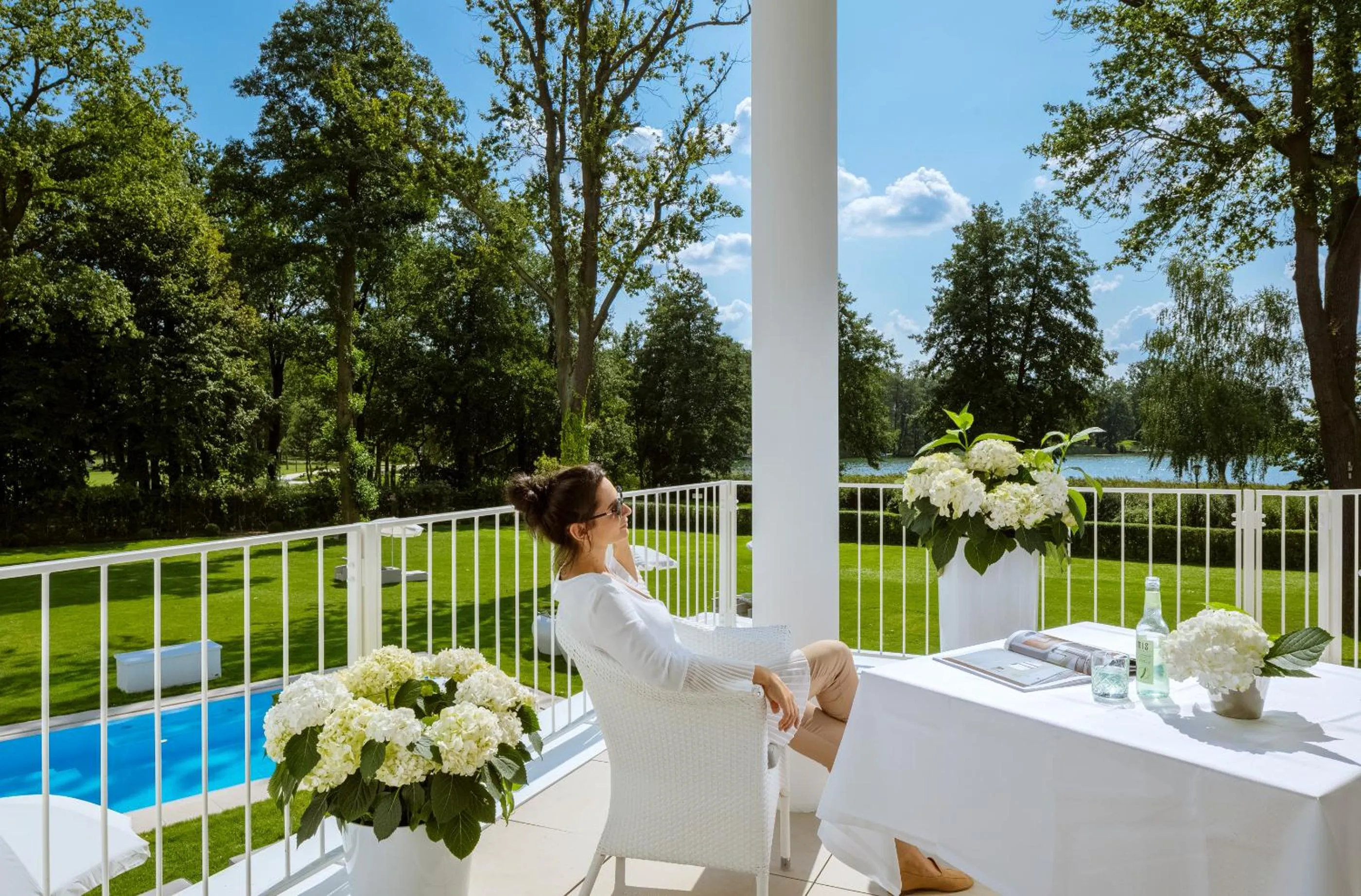 Natural landscape in Villa Contessa - Luxury Spa Hotels