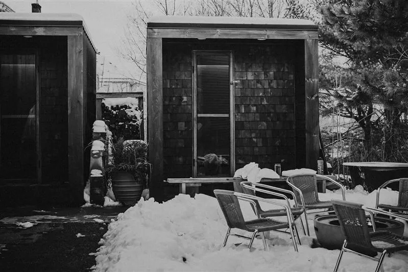 Sauna in The August House