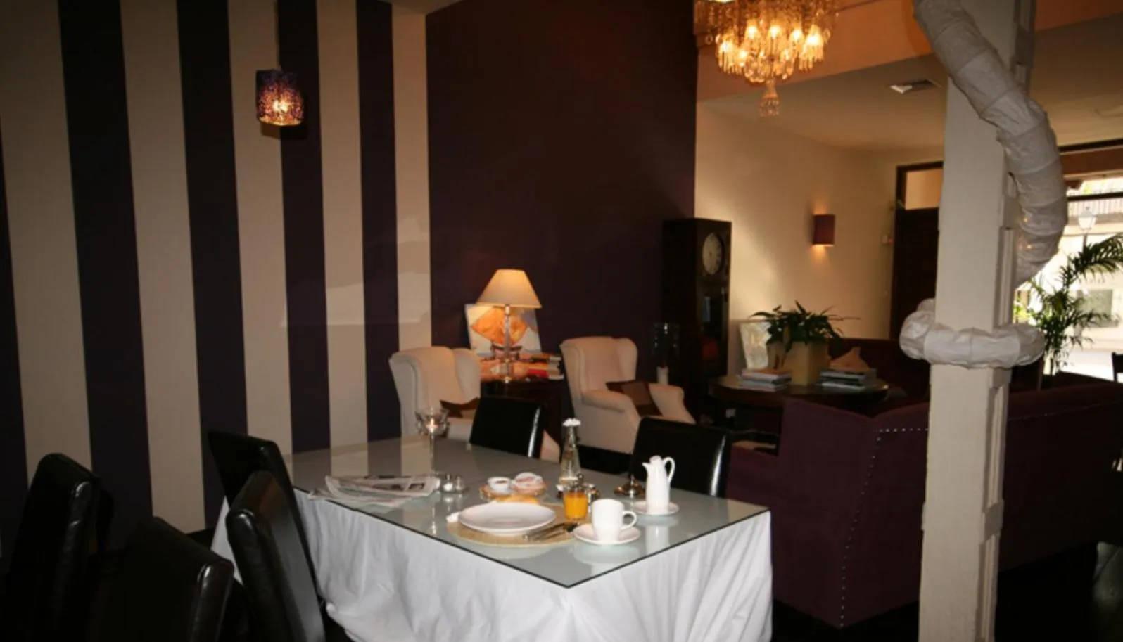 Dining area in El Cocheron 1919