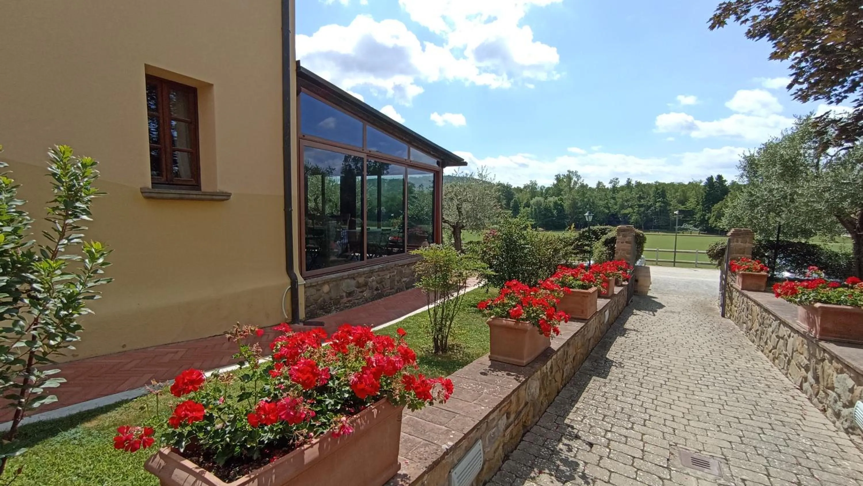 Property building in Relais La Martina