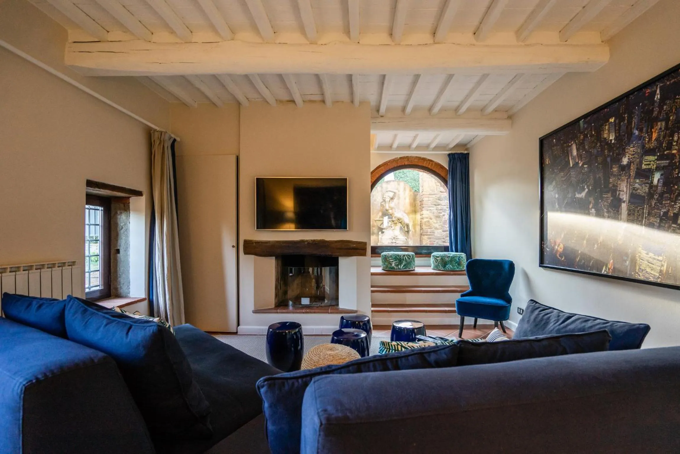 Living room in Relais La Martina