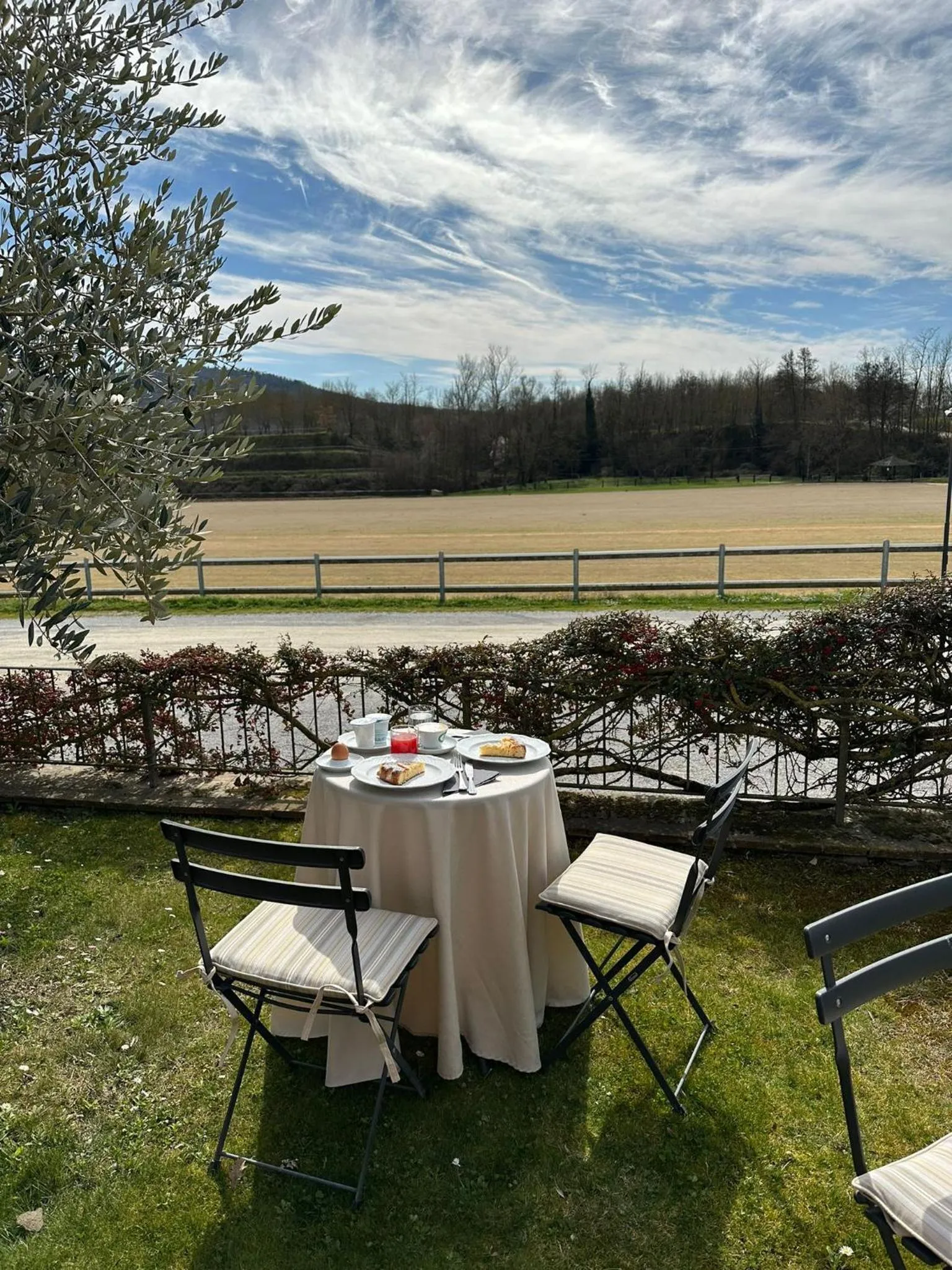 Garden in Relais La Martina