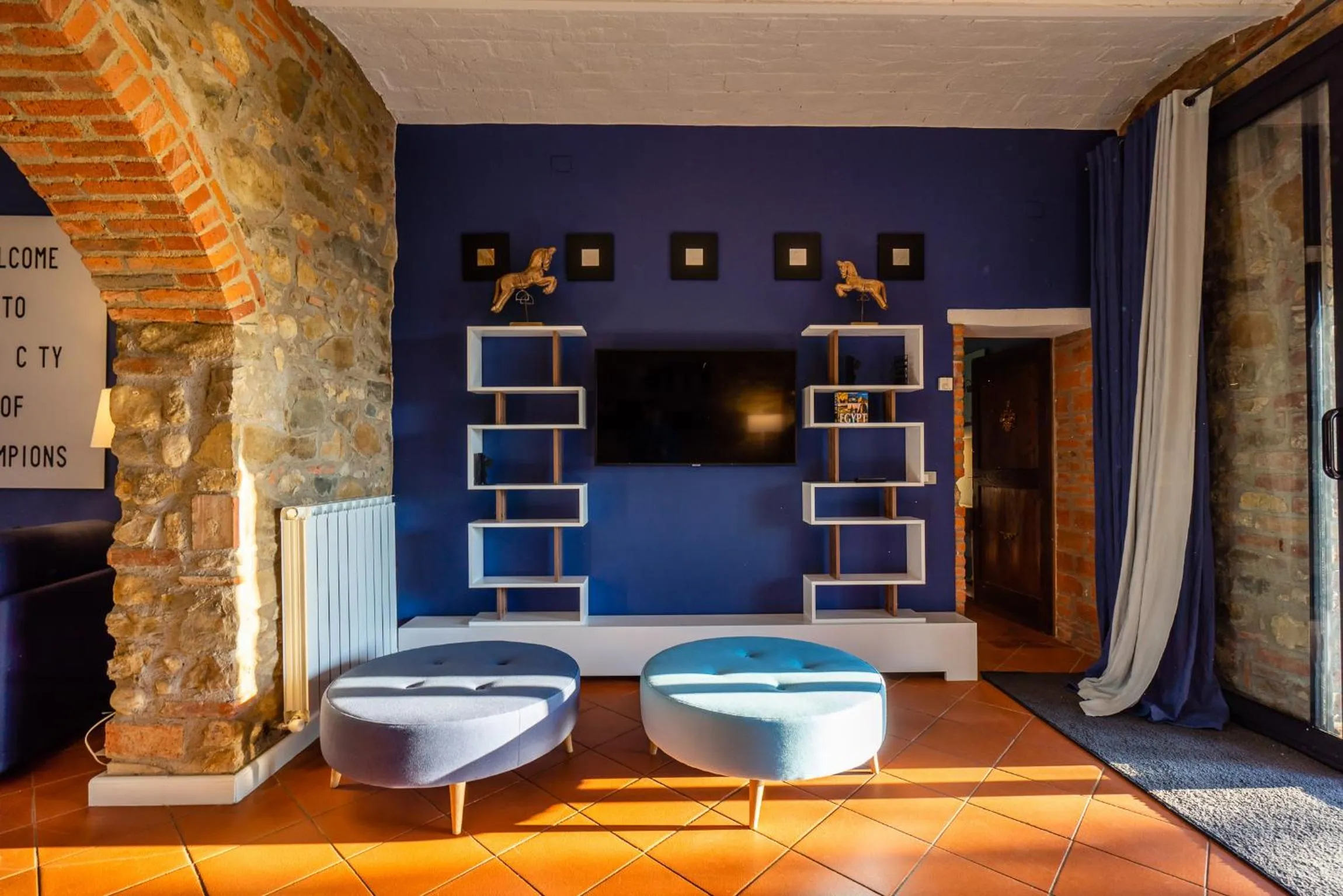 Living room in Relais La Martina