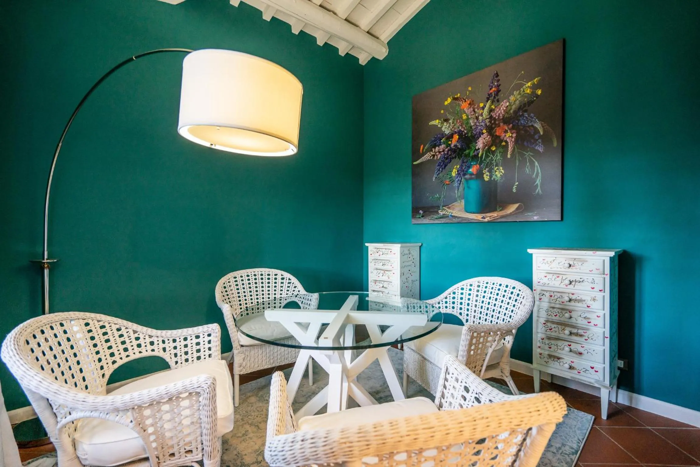 Dining area in Relais La Martina