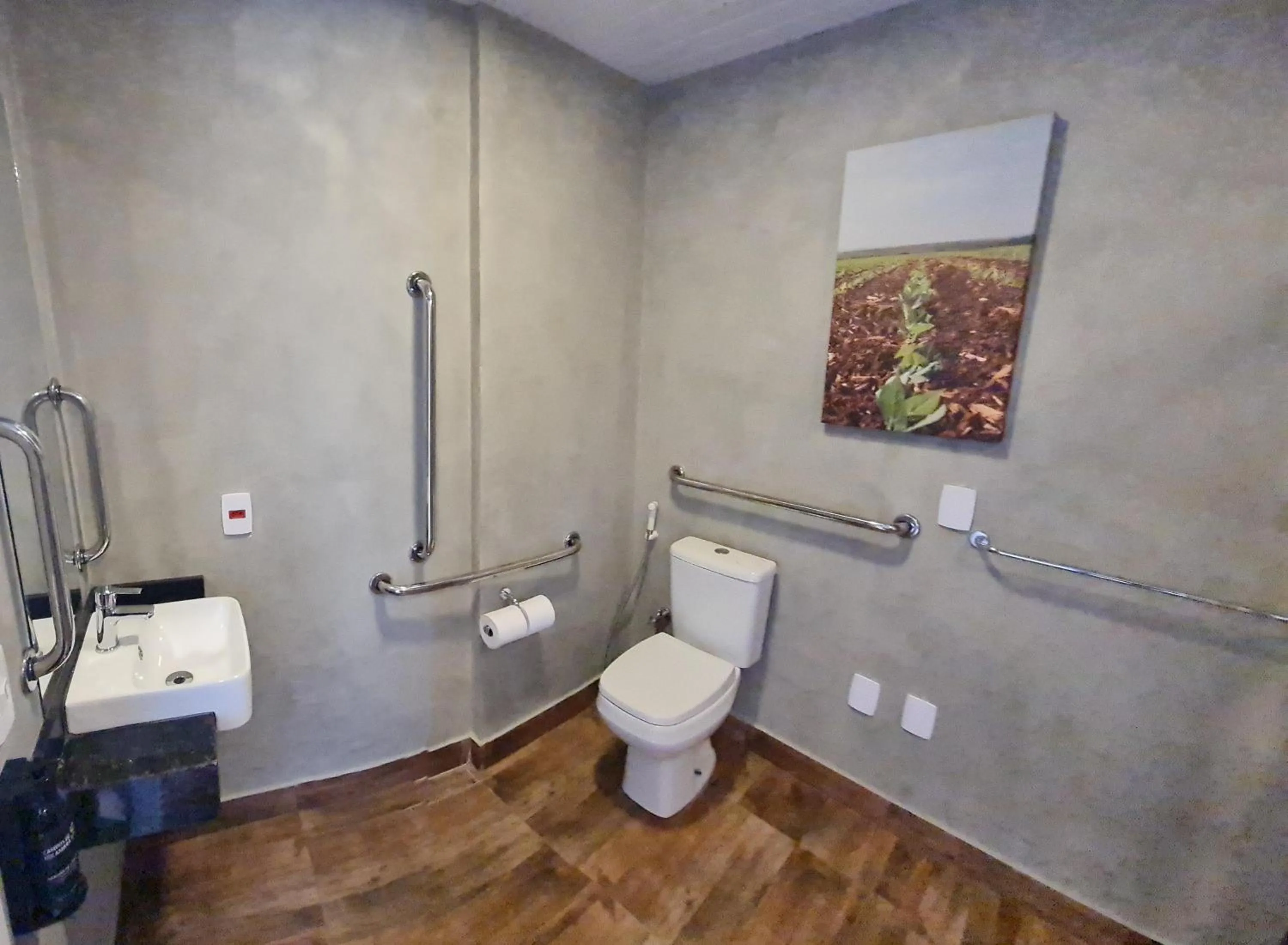 Bathroom in CAMPOS DE HOLAMBRA INN