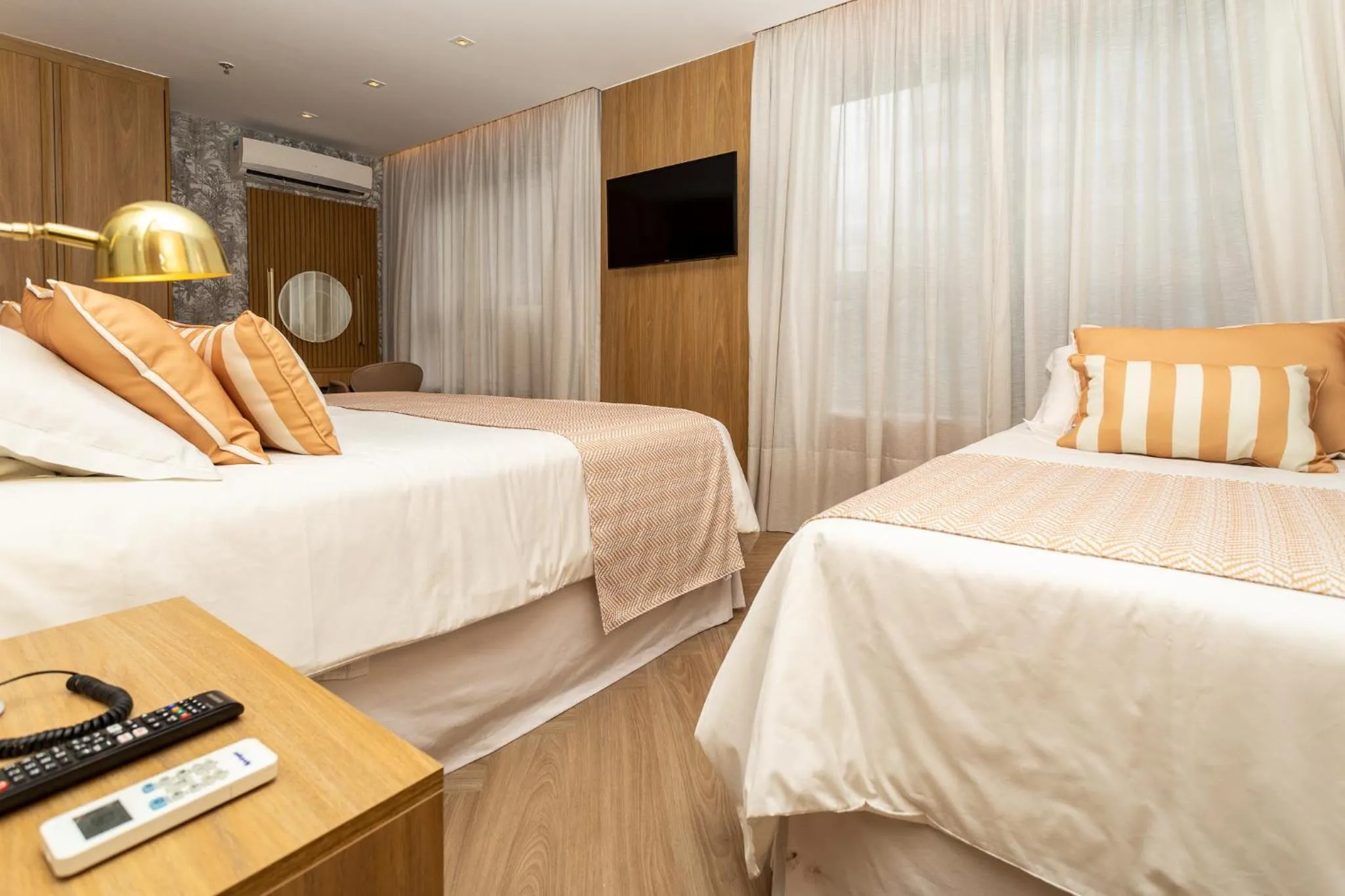 Bed in Mar Ipanema Hotel