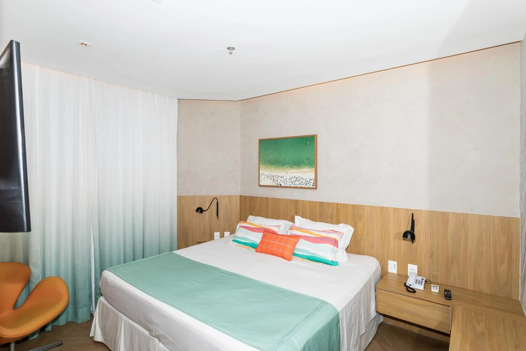 Bed in Mar Ipanema Hotel