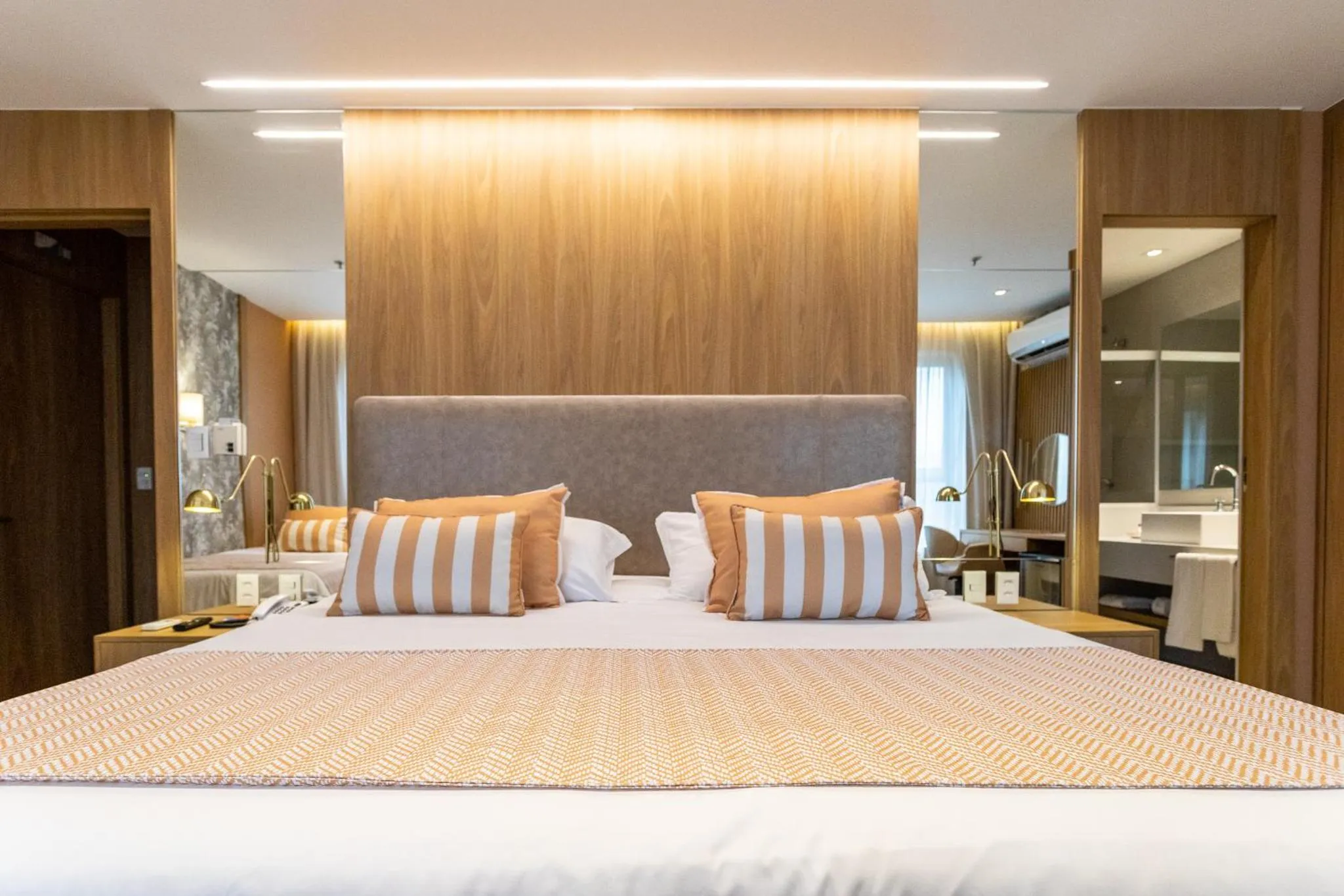 Bed in Mar Ipanema Hotel