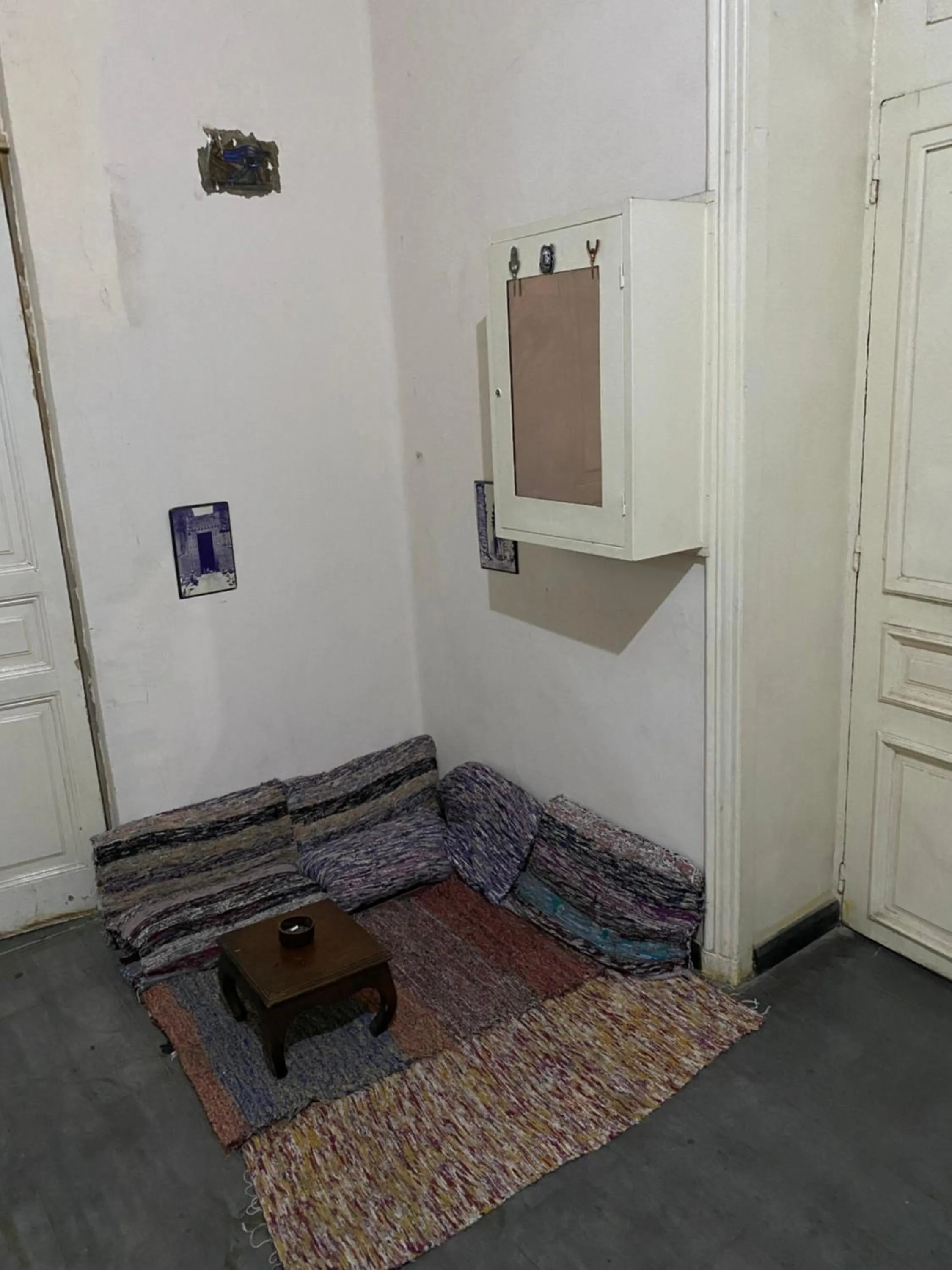 Seating area in cairo central house