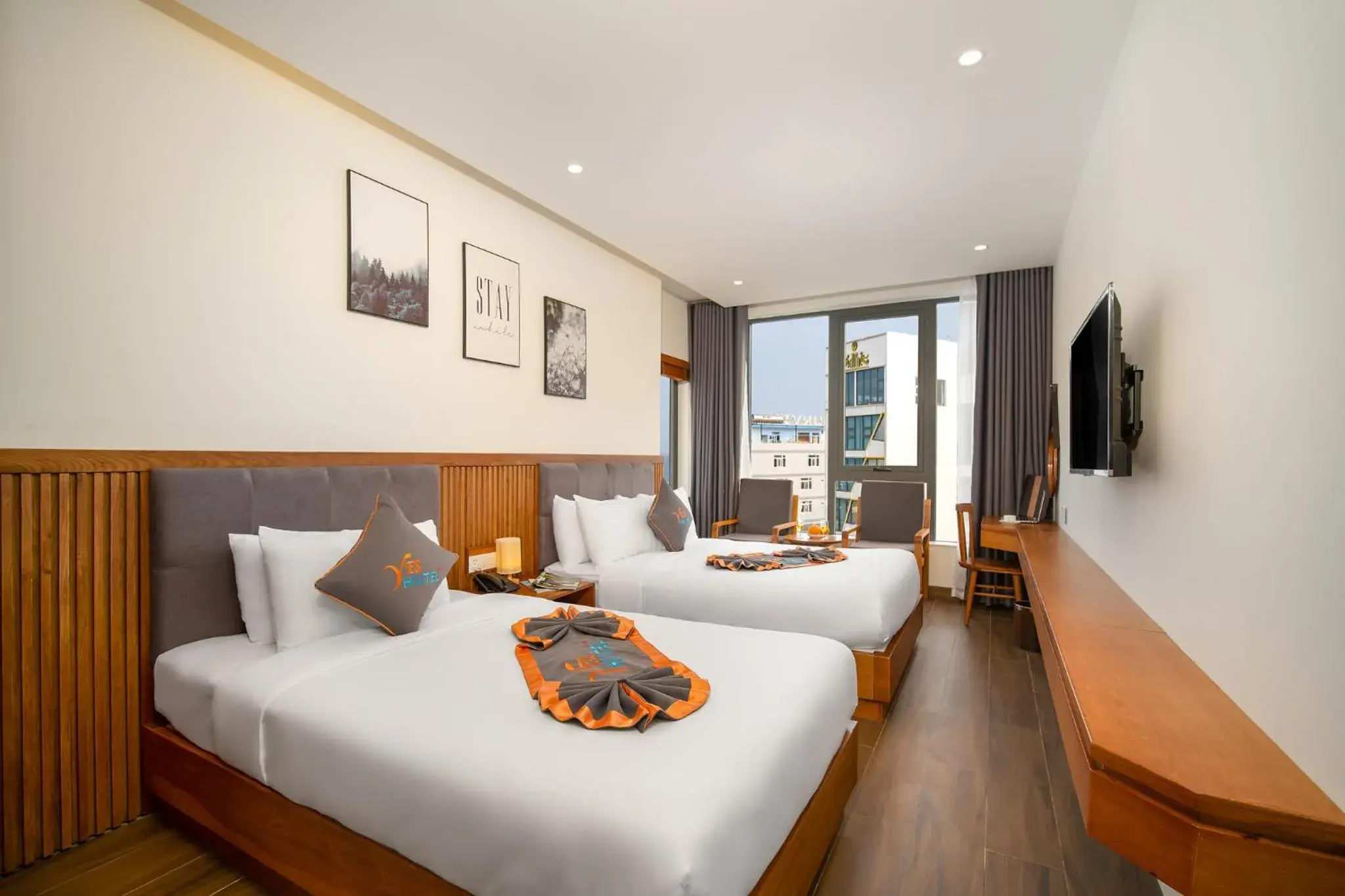 Bedroom, Bed in Yes Hotel Đà Nẵng Bedroom, Bed in Yes Hotel Đà Nẵng