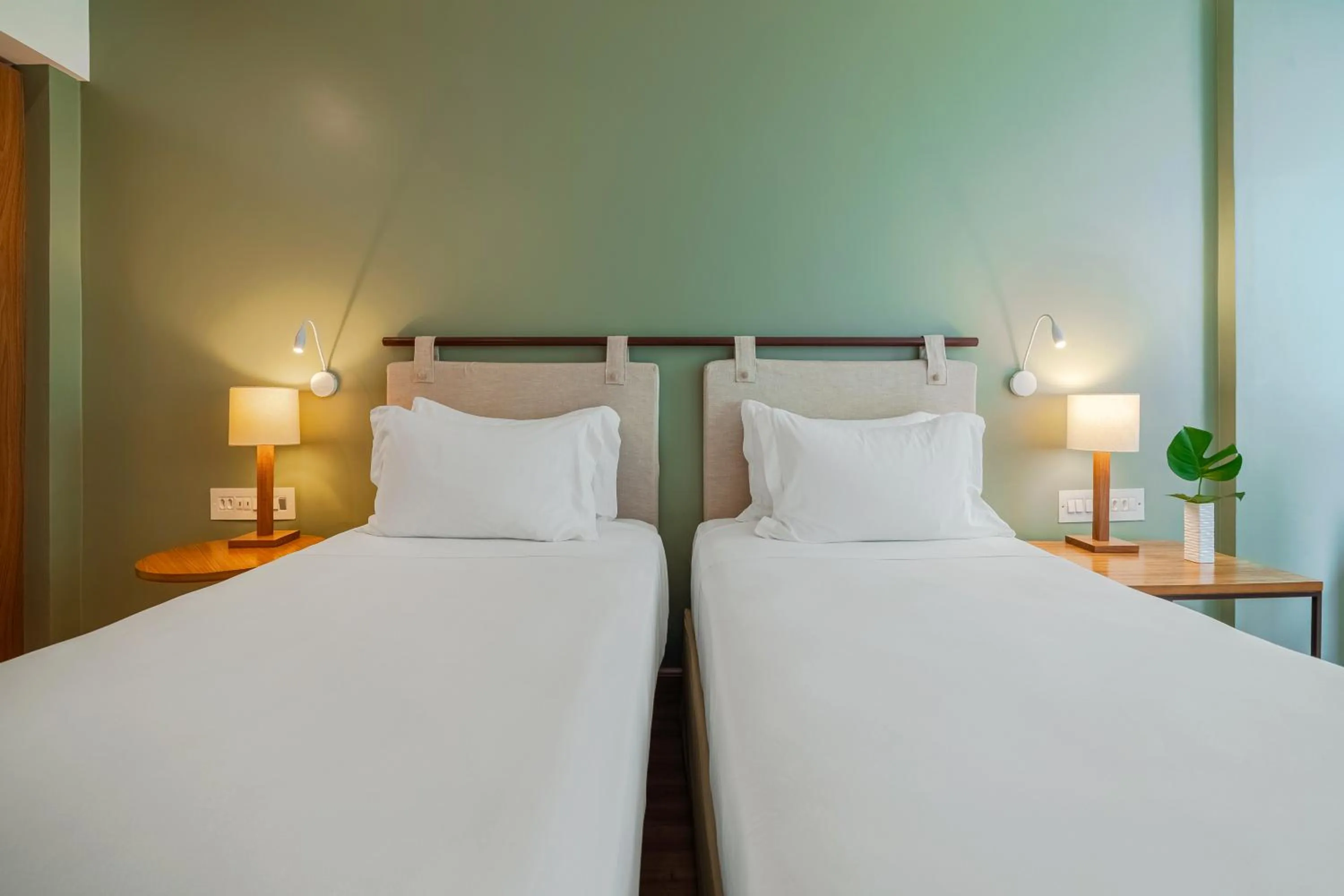 Bed in Grand Mercure Rio de Janeiro Copacabana