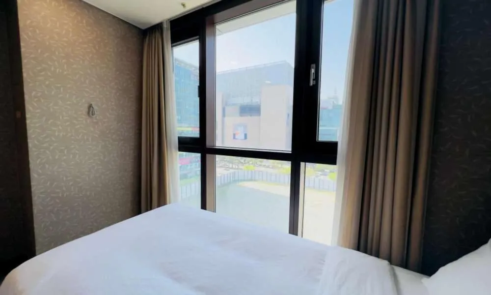 Bed in Busan Centum Victoria hotel