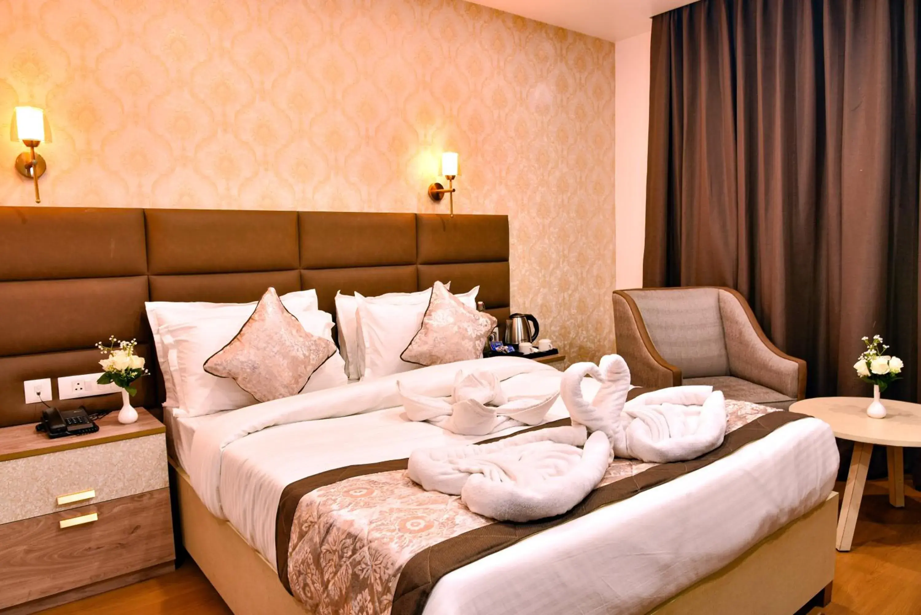 Bedroom, Bed in Rufina Pinasa Residency Bedroom, Bed in Rufina Pinasa Residency