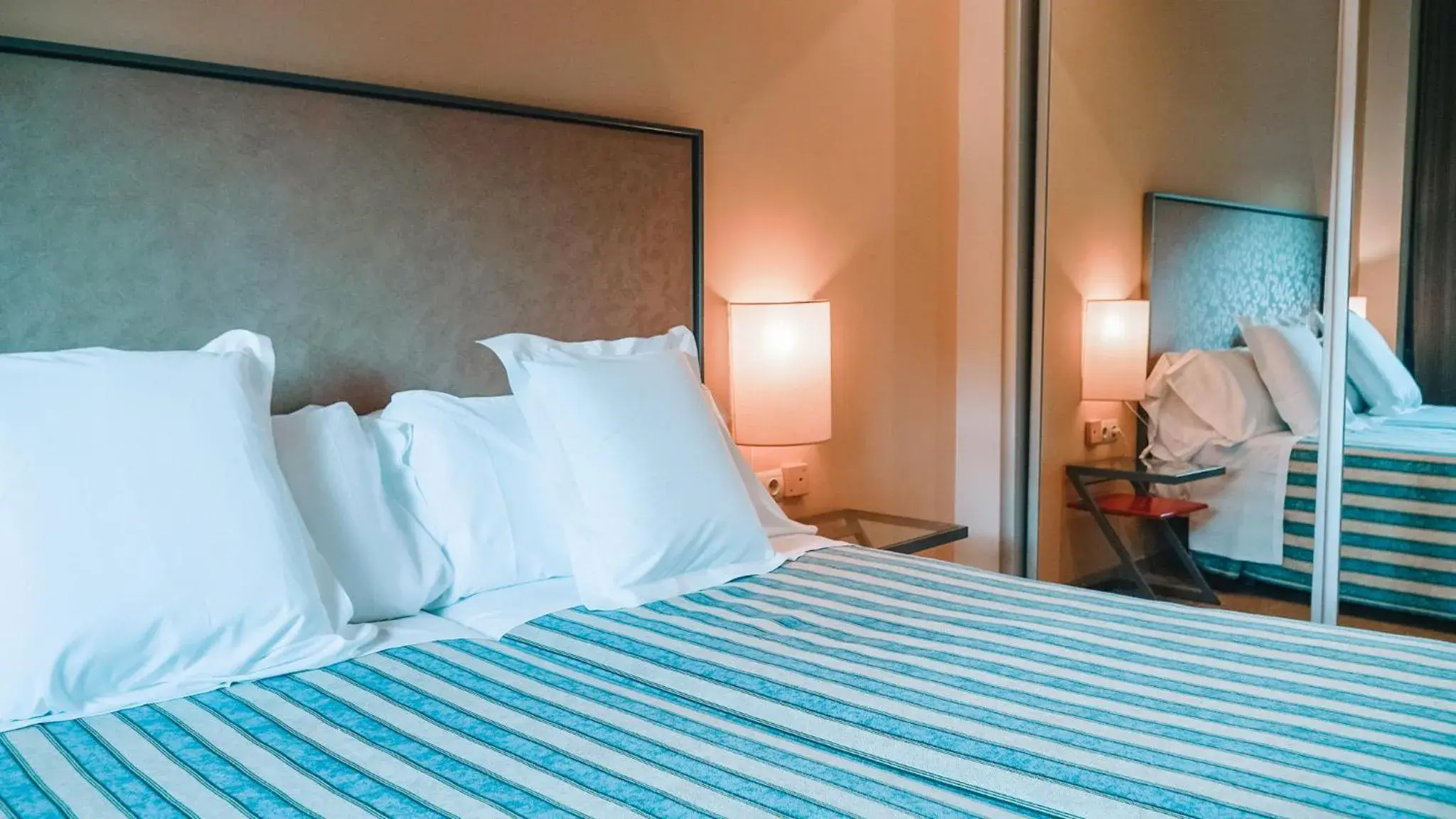 Bed in Apartamentos Vértice Sevilla Aljarafe Bed in Apartamentos Vértice Sevilla Aljarafe