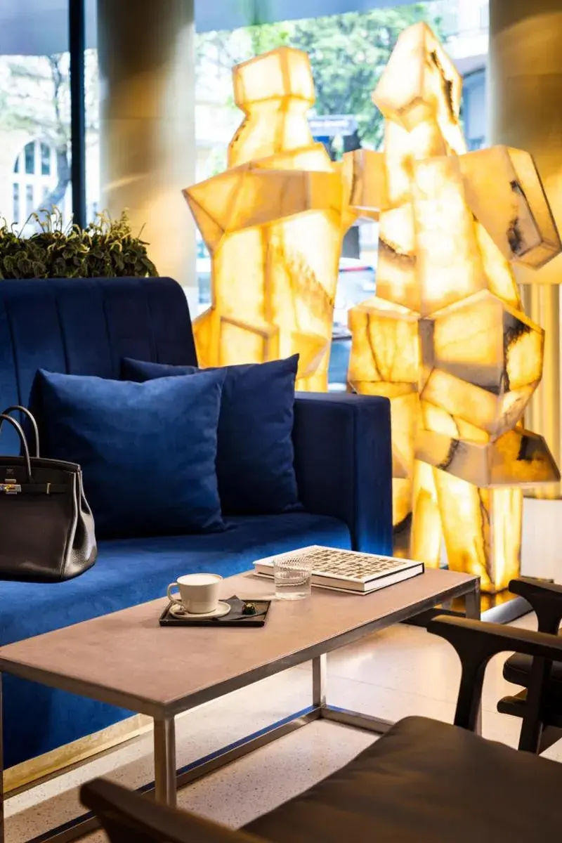 Lobby or reception in Juno Hotel Sofia, a Member of Design Hotels Lobby or reception in Juno Hotel Sofia, a Member of Design Hotels