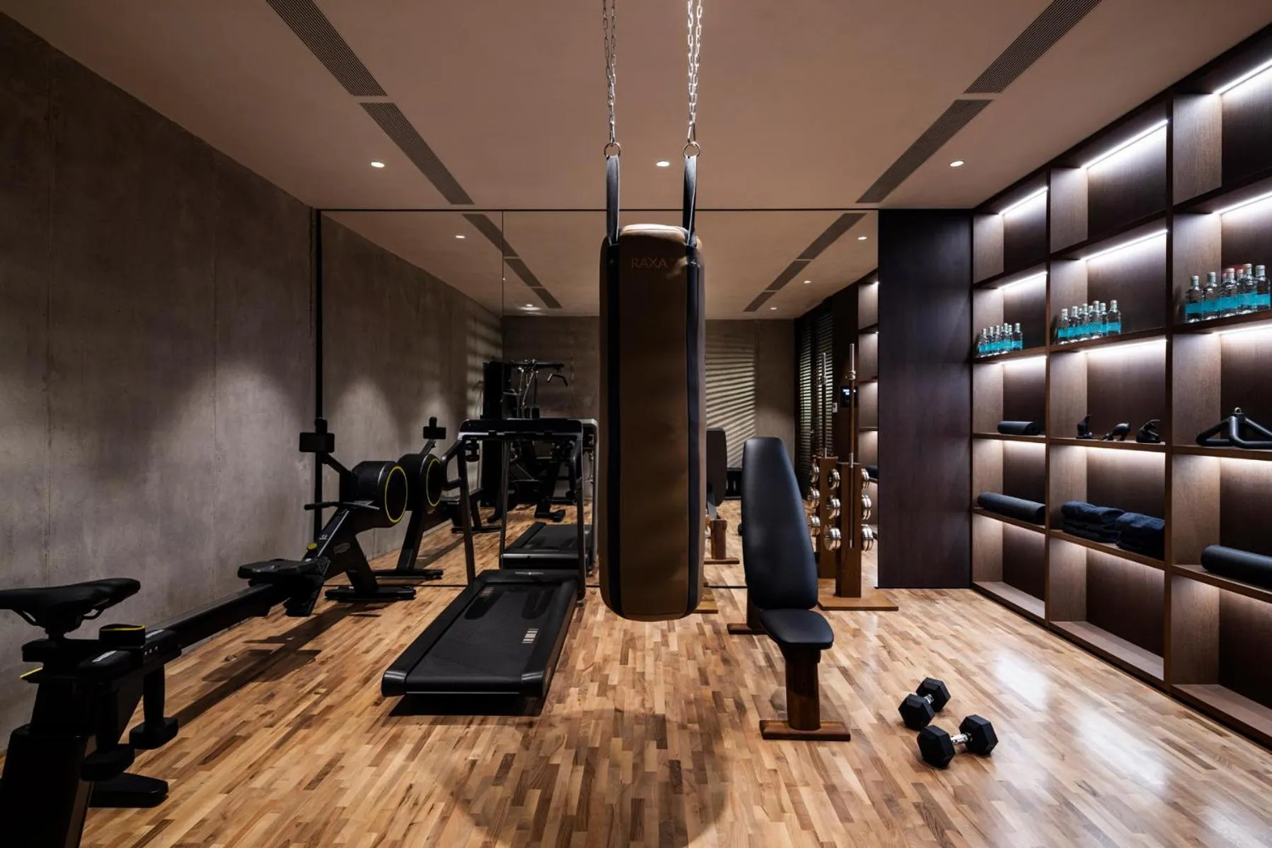 Fitness centre/facilities in Juno Hotel Sofia, a Member of Design Hotels