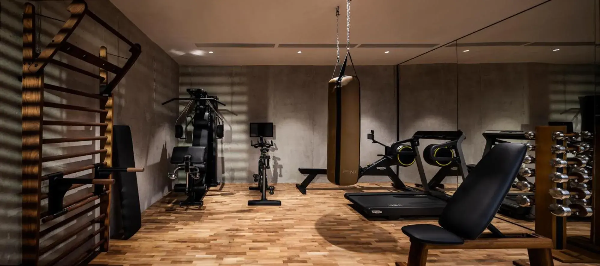 Fitness centre/facilities in Juno Hotel Sofia, a Member of Design Hotels Fitness centre/facilities in Juno Hotel Sofia, a Member of Design Hotels