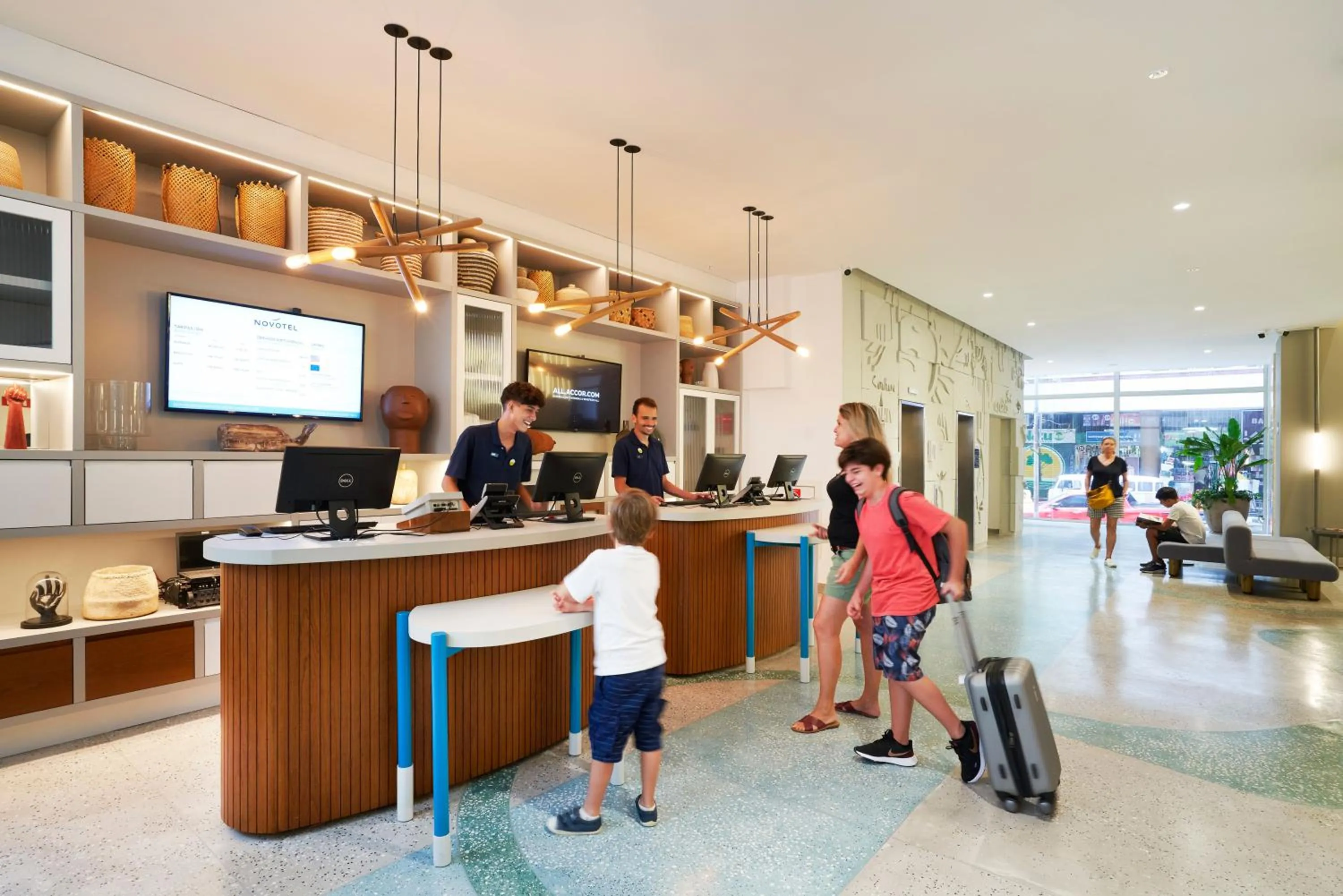 Lobby or reception in Novotel Rio de Janeiro Leme