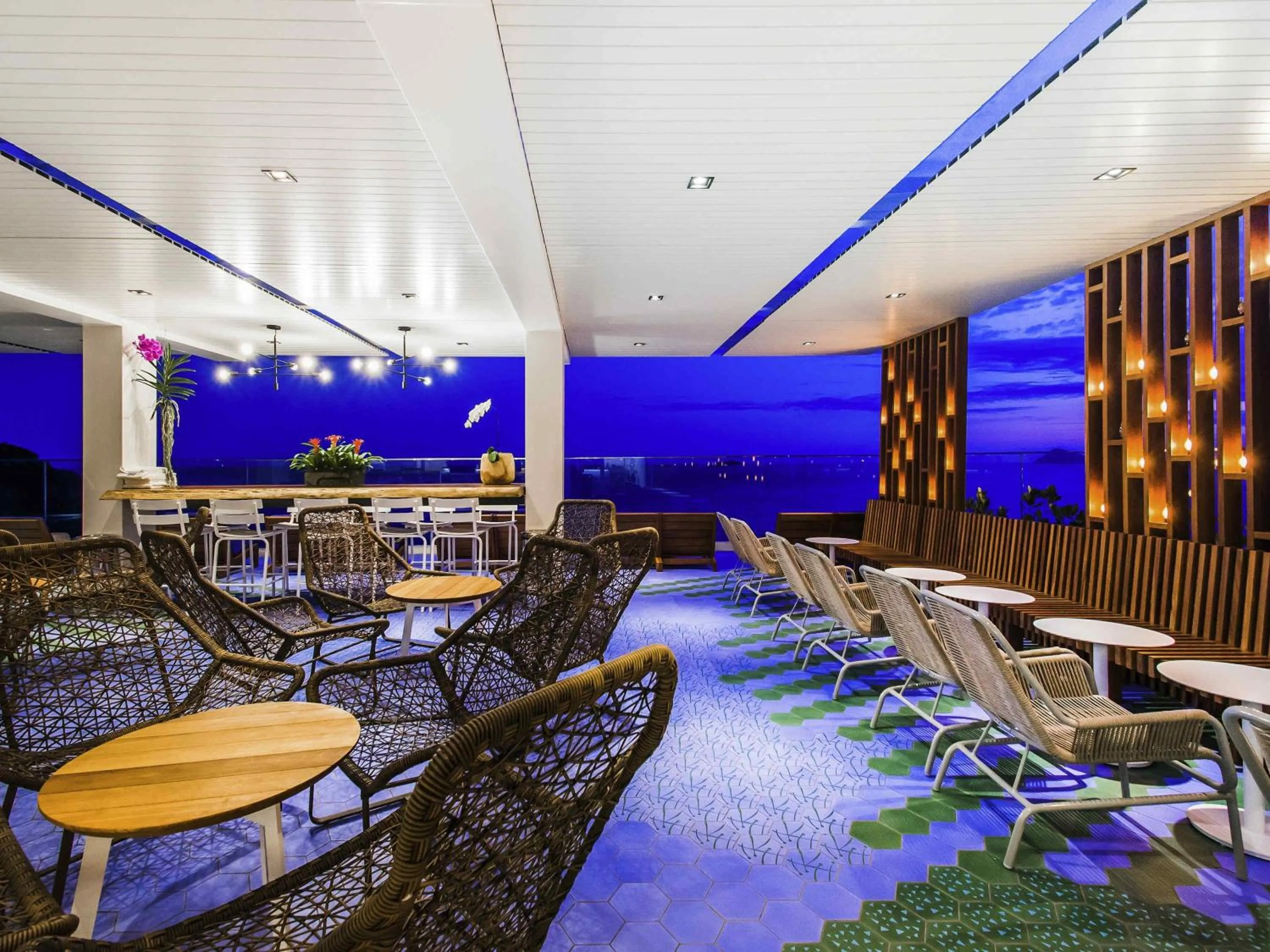 Lounge or bar in Novotel Rio de Janeiro Leme